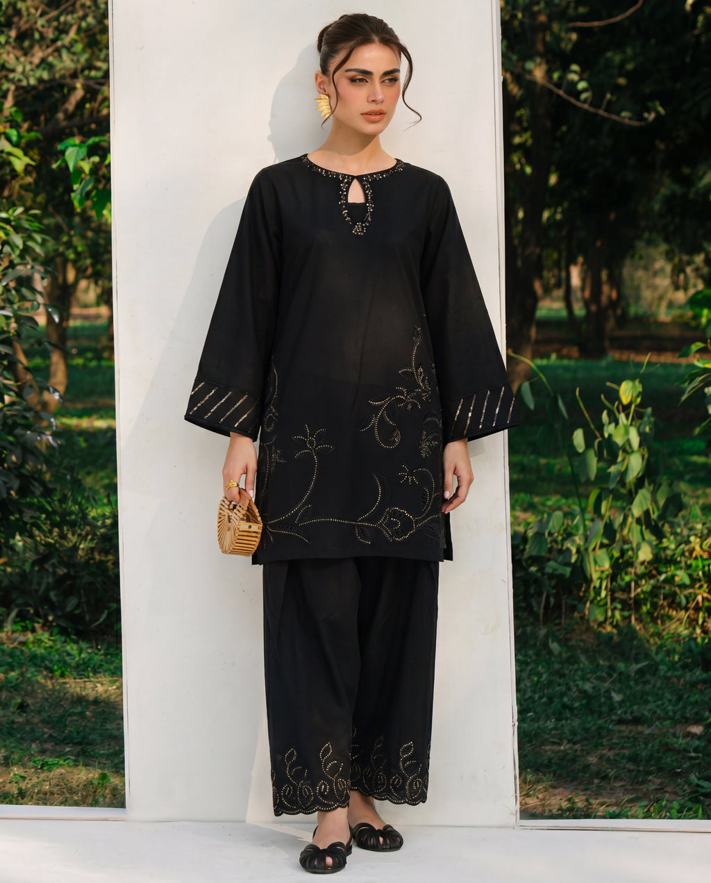 Muntaha Premium Fabric Pakistani Summer Dresses - Sahiba-clothing - 1