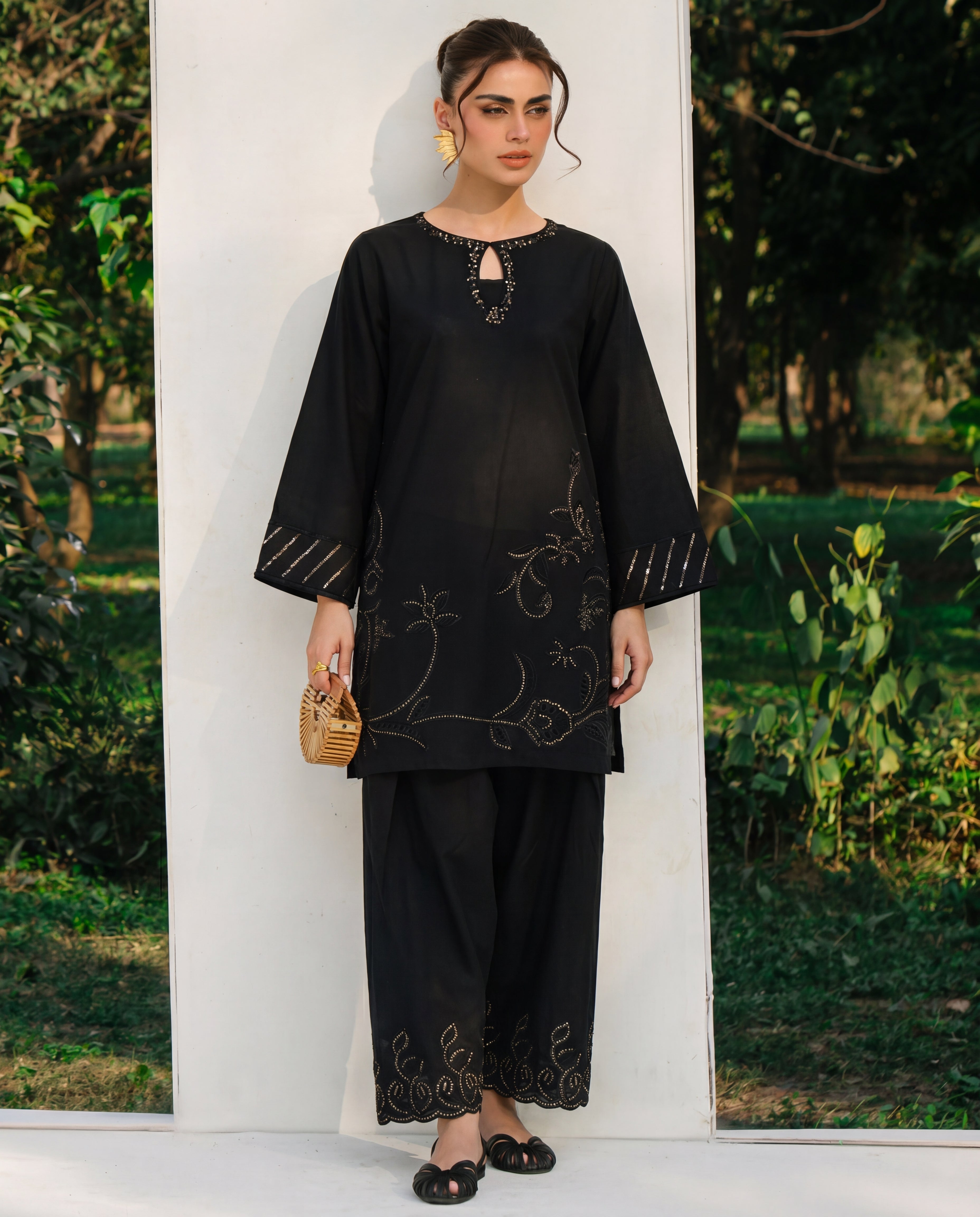 Muntaha Premium Fabric Pakistani Summer Dresses - Sahiba-clothing - 1