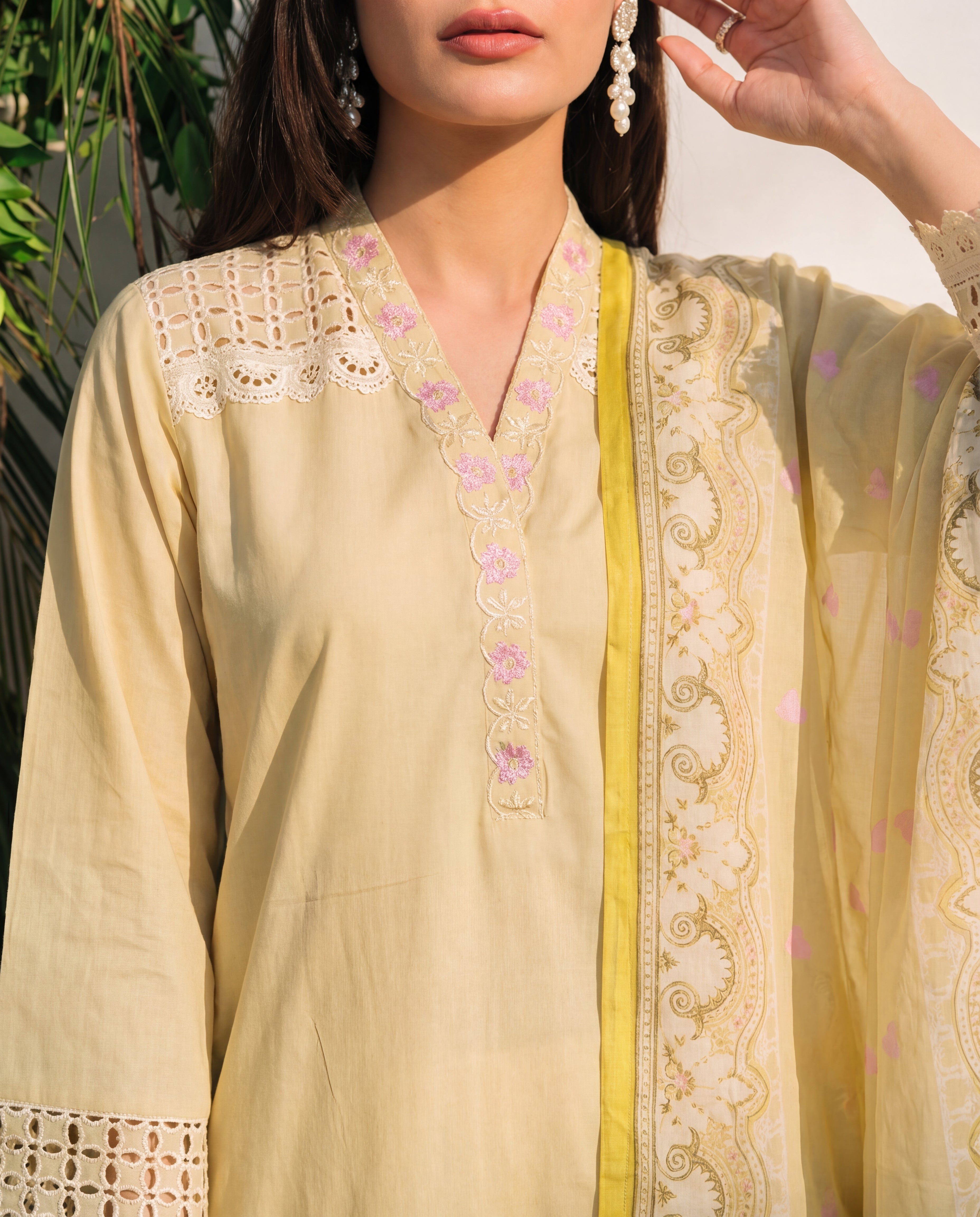 Nawshaba Premium Fabric Pakistani Summer Dresses - Sahiba-clothing - 7