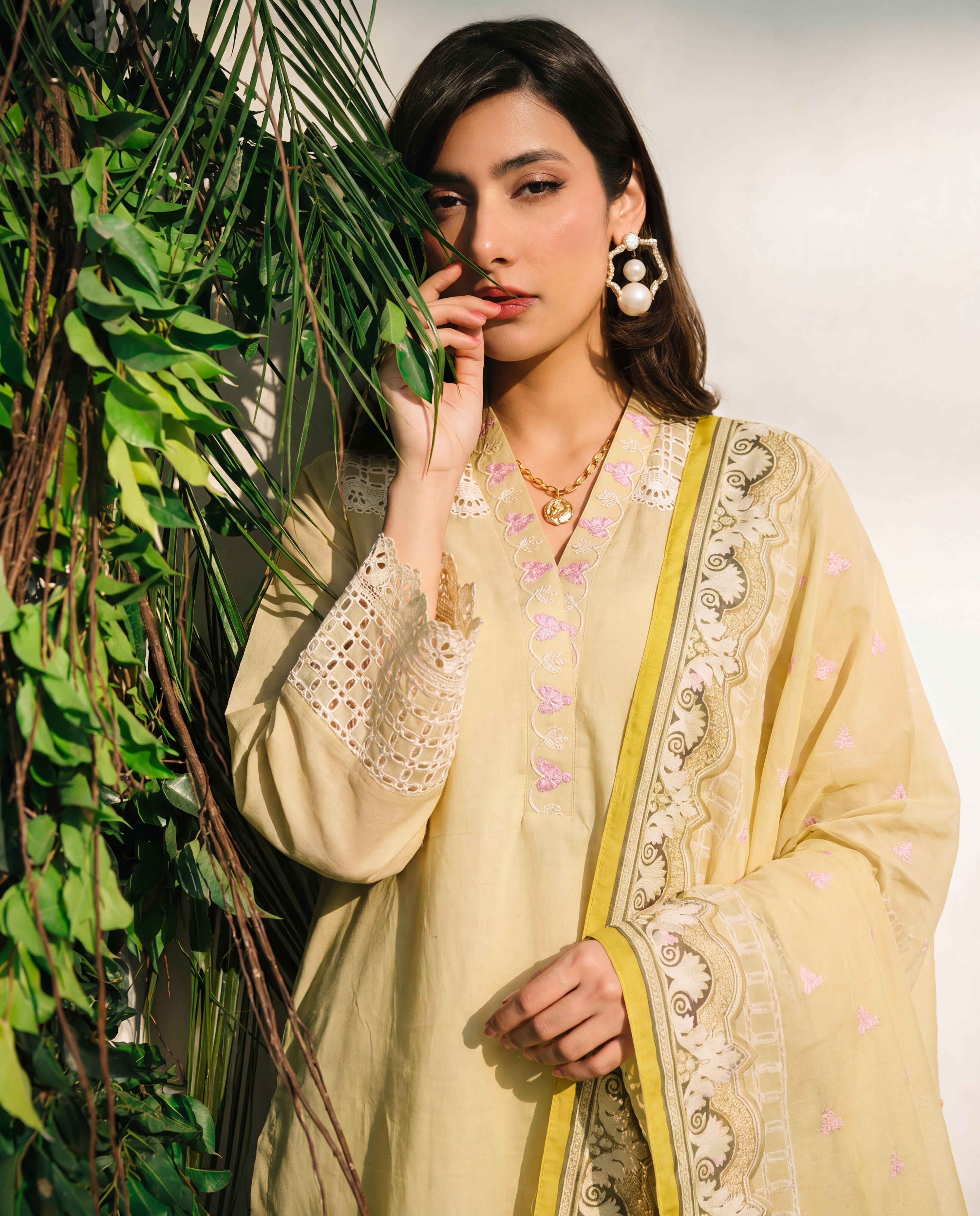 Nawshaba Premium Fabric Pakistani Summer Dresses - Sahiba-clothing - 2