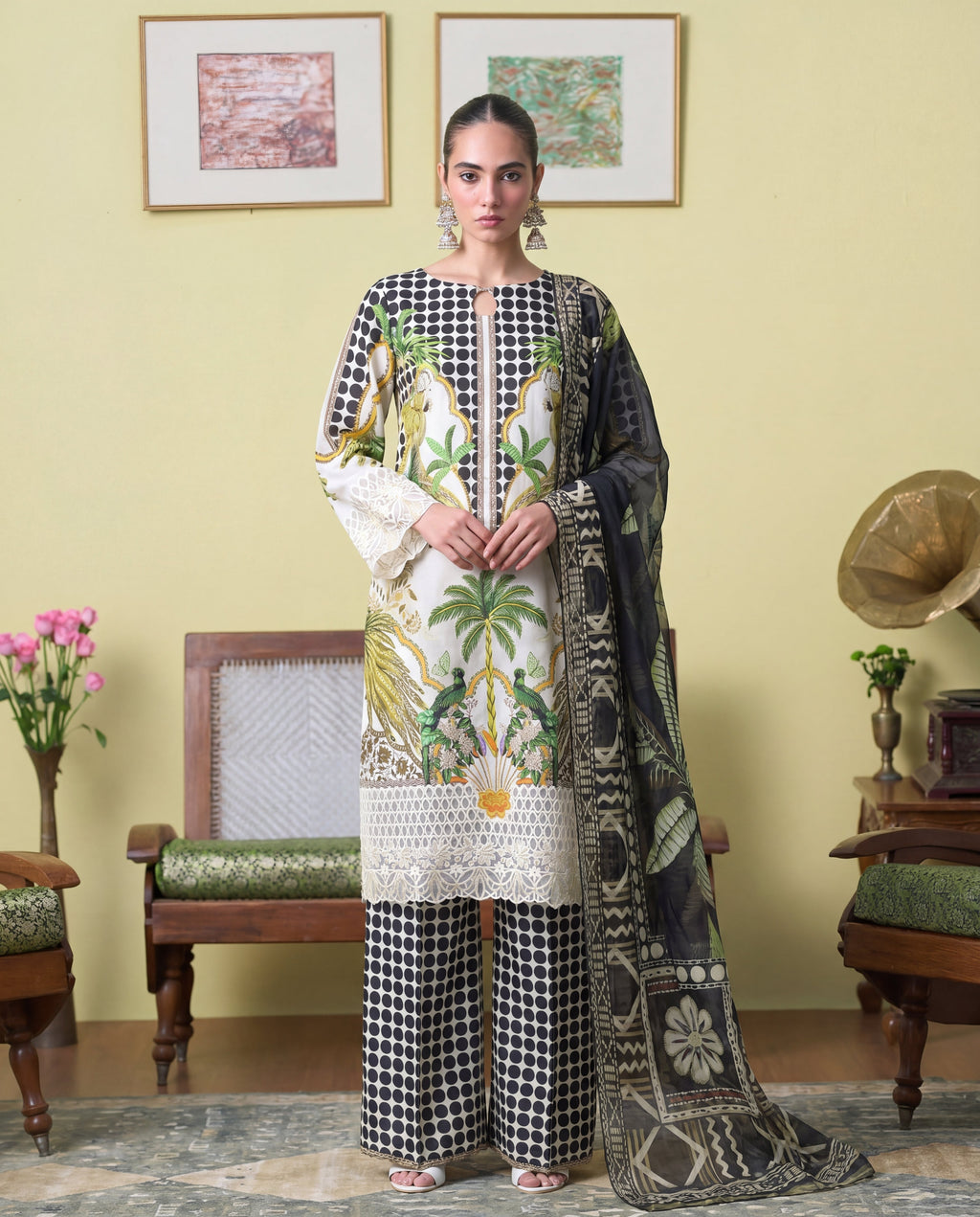 Nevara Premium Fabric Pakistani Summer Dresses - Sahiba-clothing - 1