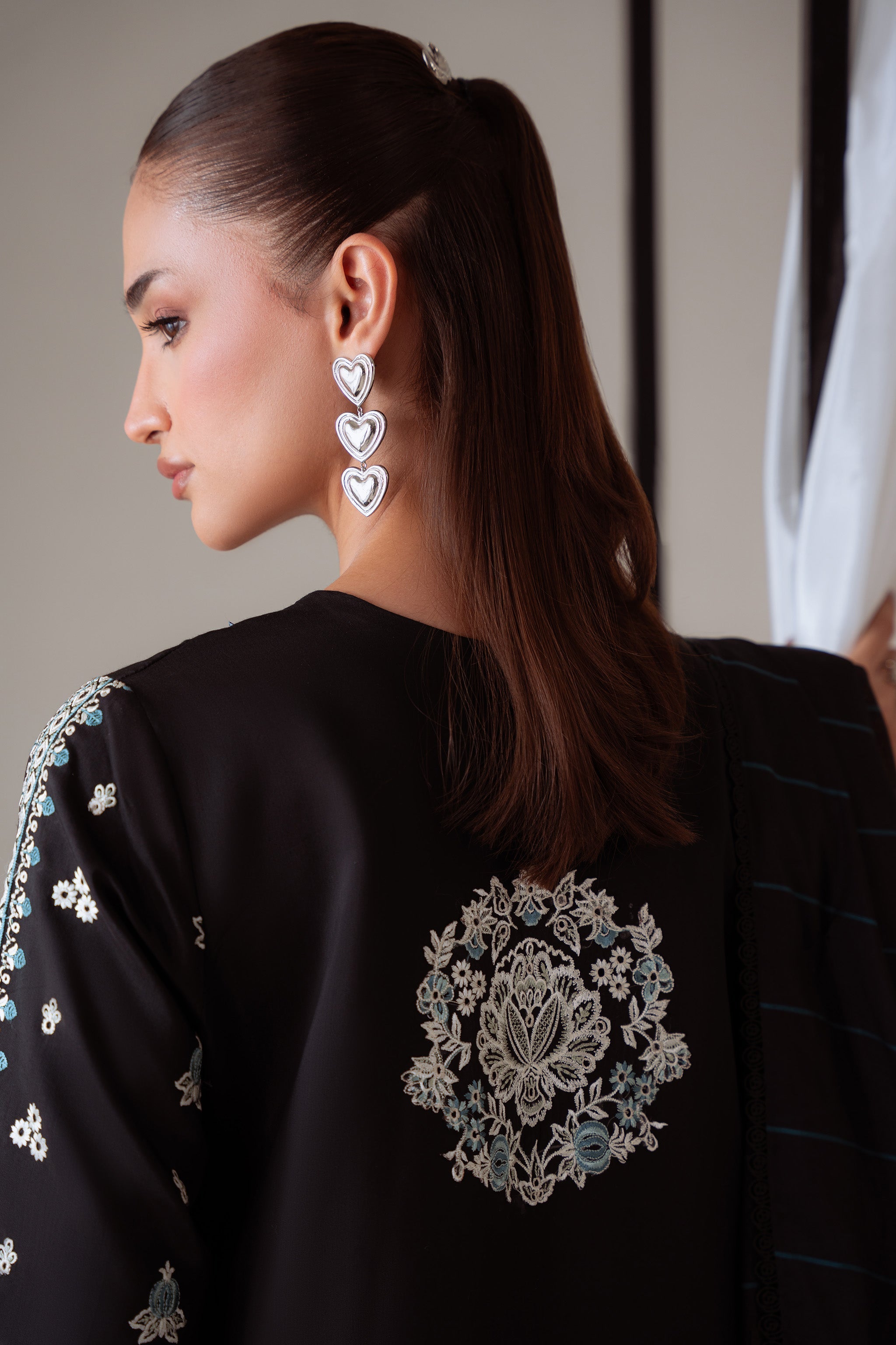 NYRA (AV-05) Jacquard Pakistani Summer Dresses - aabyaan - 4