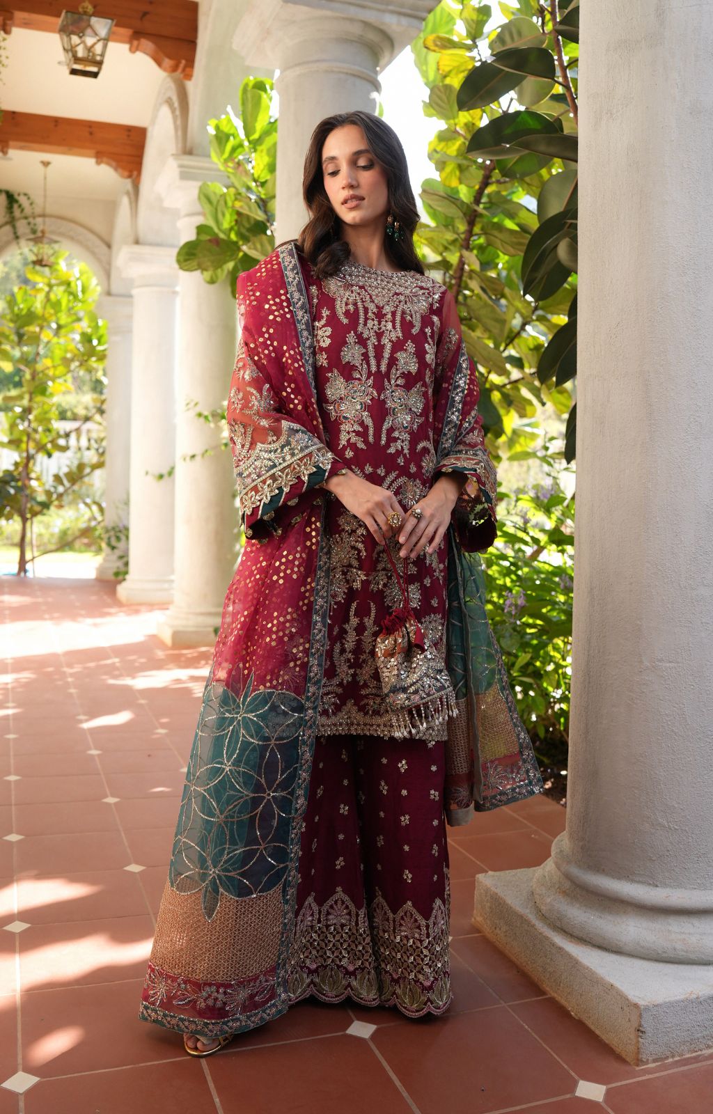 ORIANA Organza Pakistani Formal Dresses