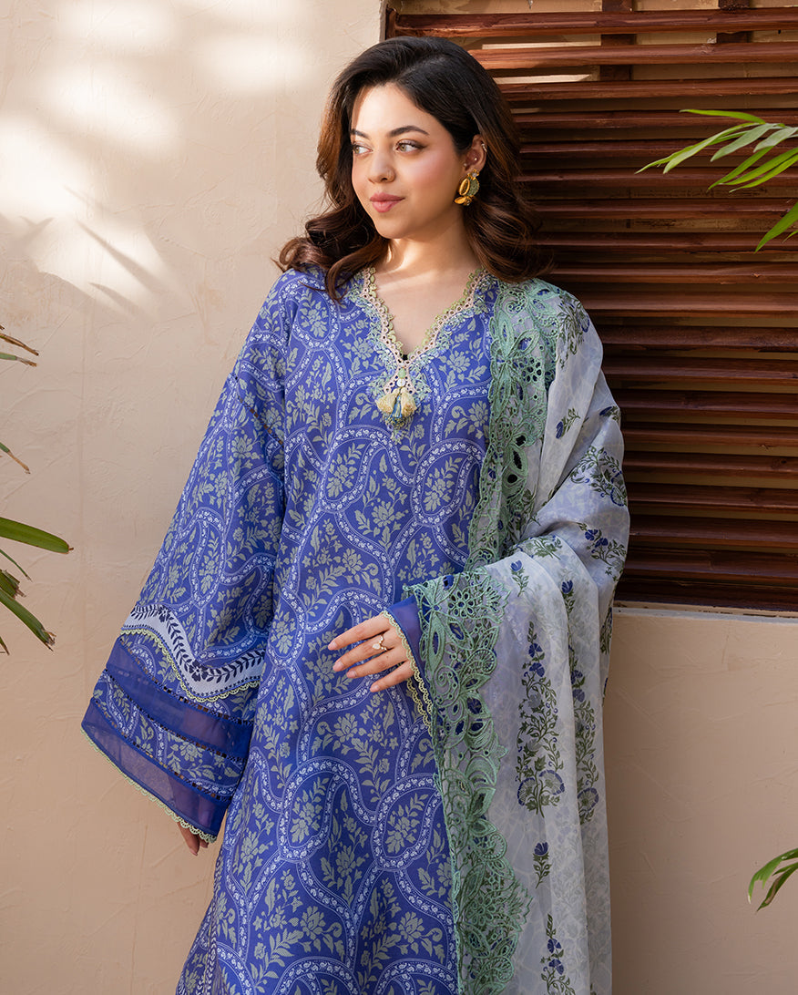 Botanica Organza Women Clothing - Roheenaz - 3