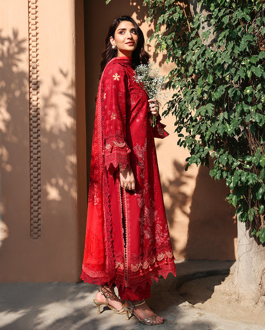 Opaline Organza Women Clothing - Roheenaz - 2