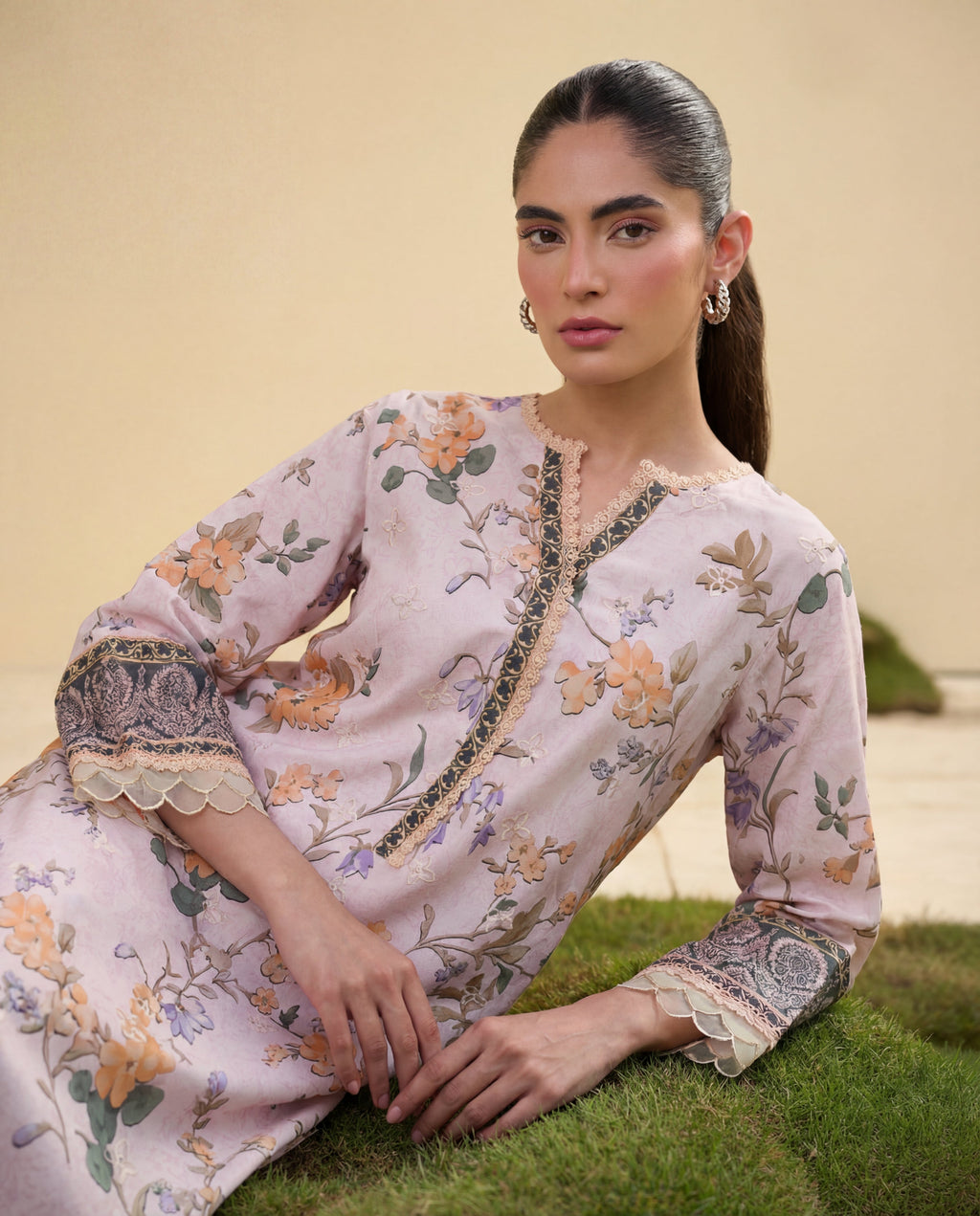Opulence Premium Fabric Pakistani Summer Dresses - Sahiba-clothing - 5