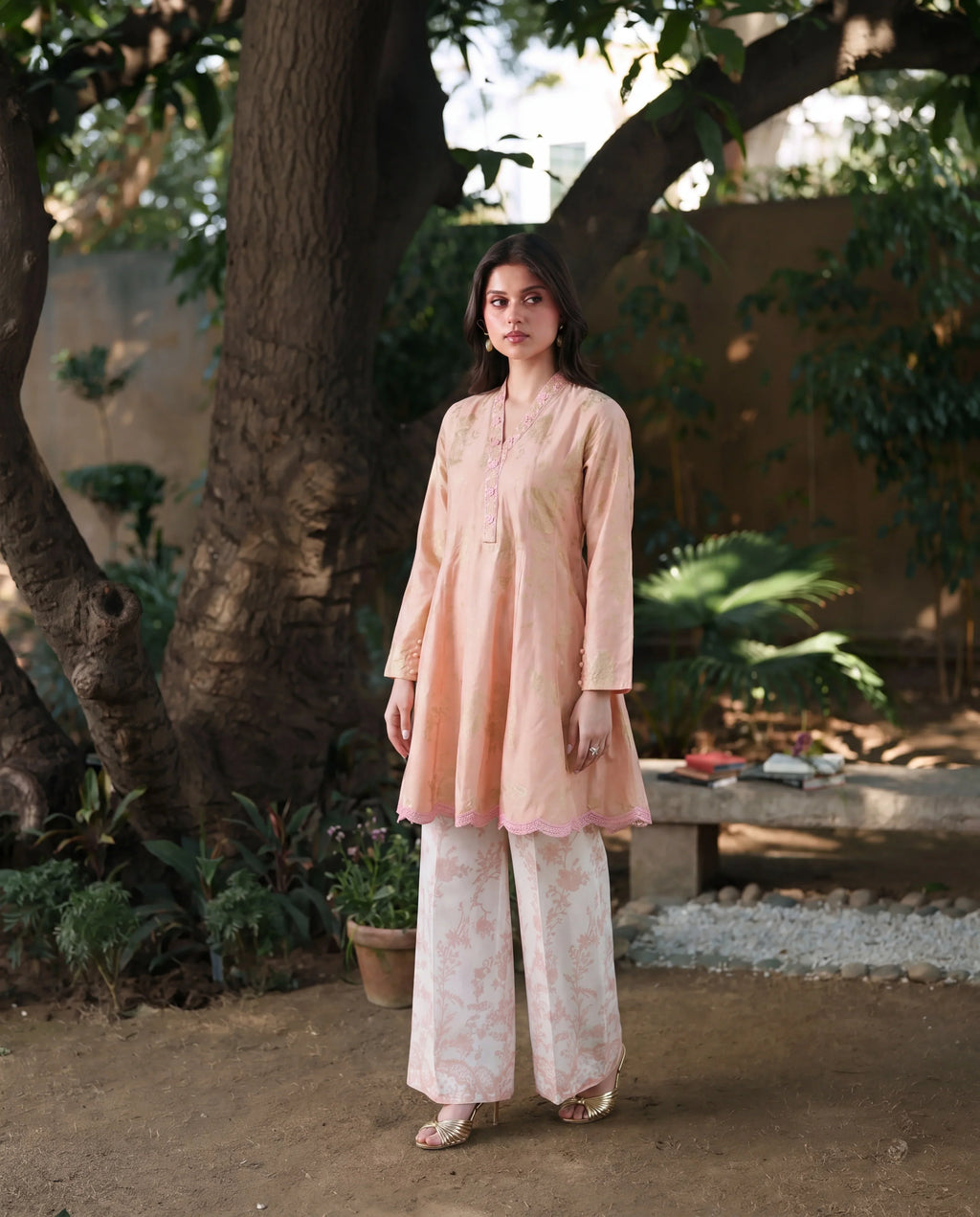 Oraya Premium Fabric Pakistani Summer Dresses - Sahiba-cLothing - 2