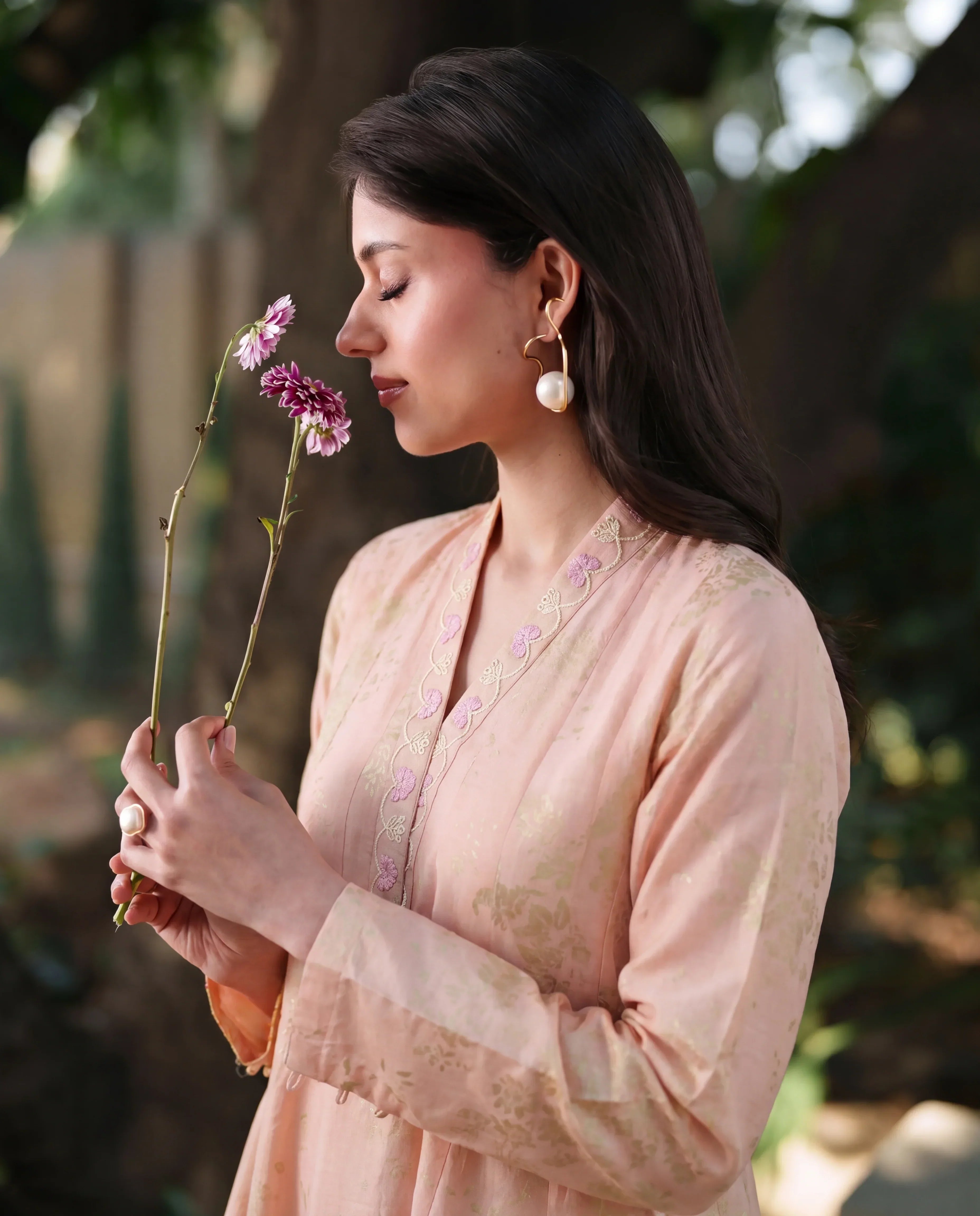 Oraya Premium Fabric Pakistani Summer Dresses - Sahiba-cLothing - 3