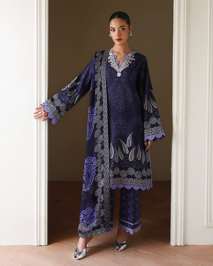 Orchid Garden Organza Women Clothing - Roheenaz - 1