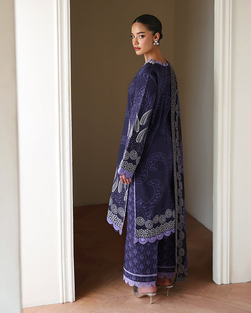 Orchid Garden Organza Women Clothing - Roheenaz - 3