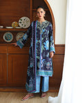 Orchid meadow Organza Women Clothing - Roheenaz - 1