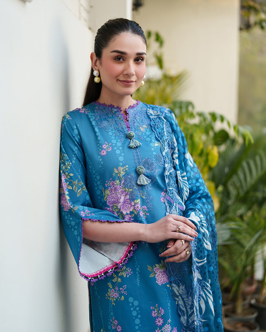 Petal Drift Organza Women Clothing - Roheenaz - 5