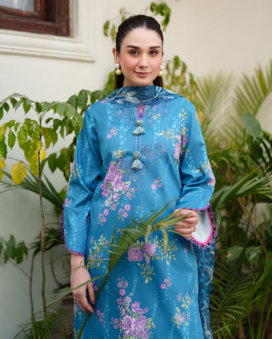 Petal Drift Organza Women Clothing - Roheenaz - 4