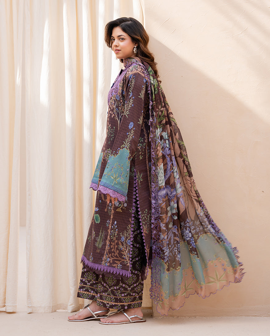 Petal Elan Organza Women Clothing - Roheenaz - 2