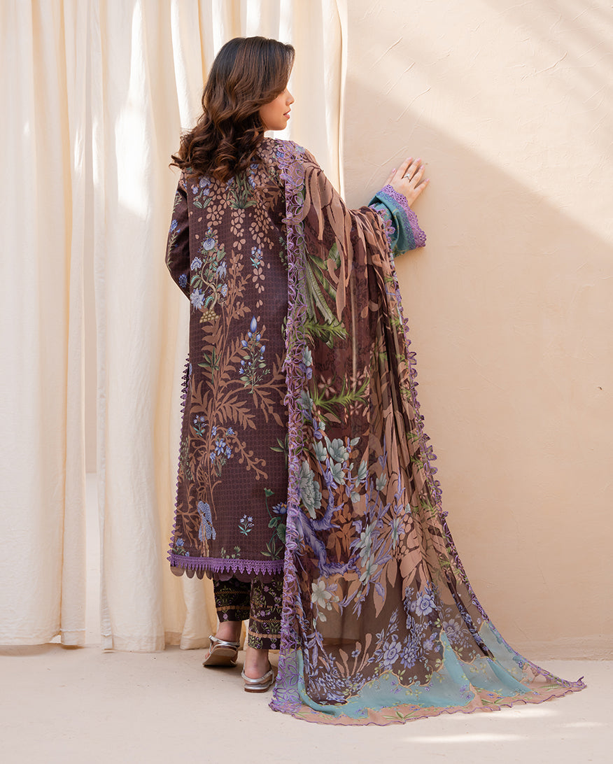 Petal Elan Organza Women Clothing - Roheenaz - 3