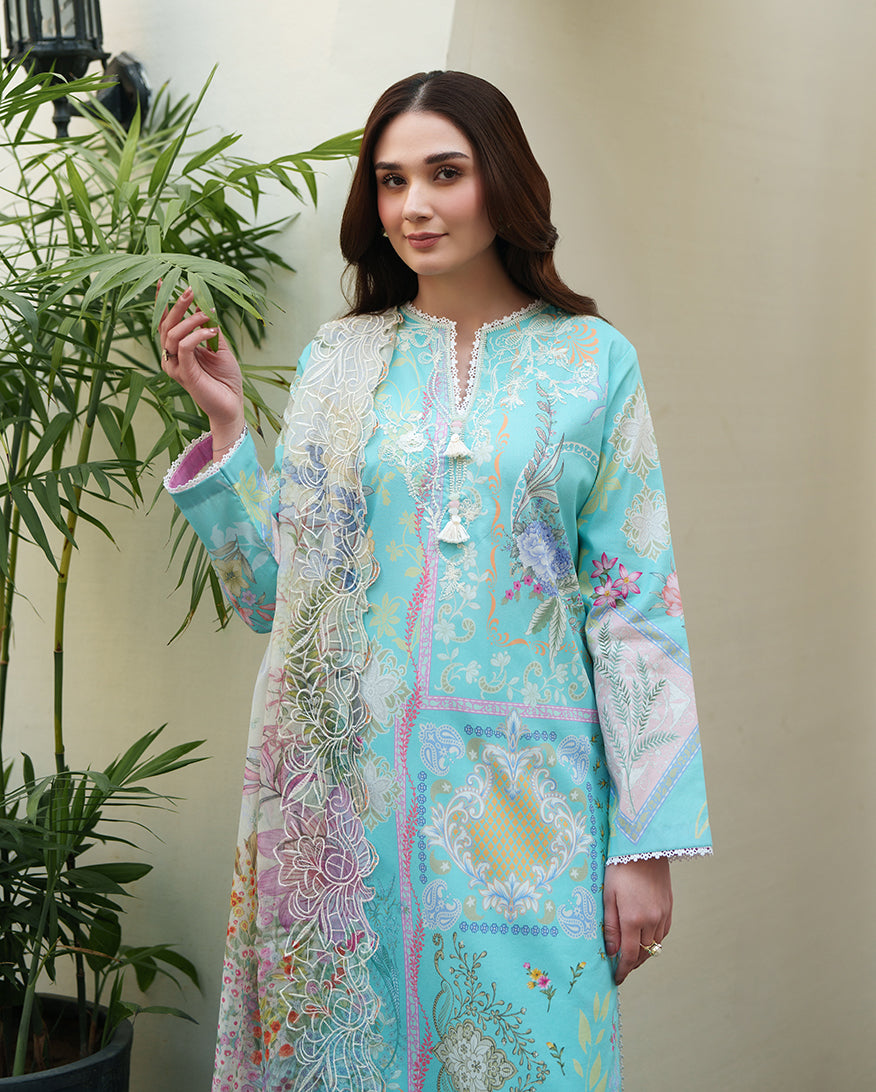 Petal Hush Organza Women Clothing - Roheenaz - 5