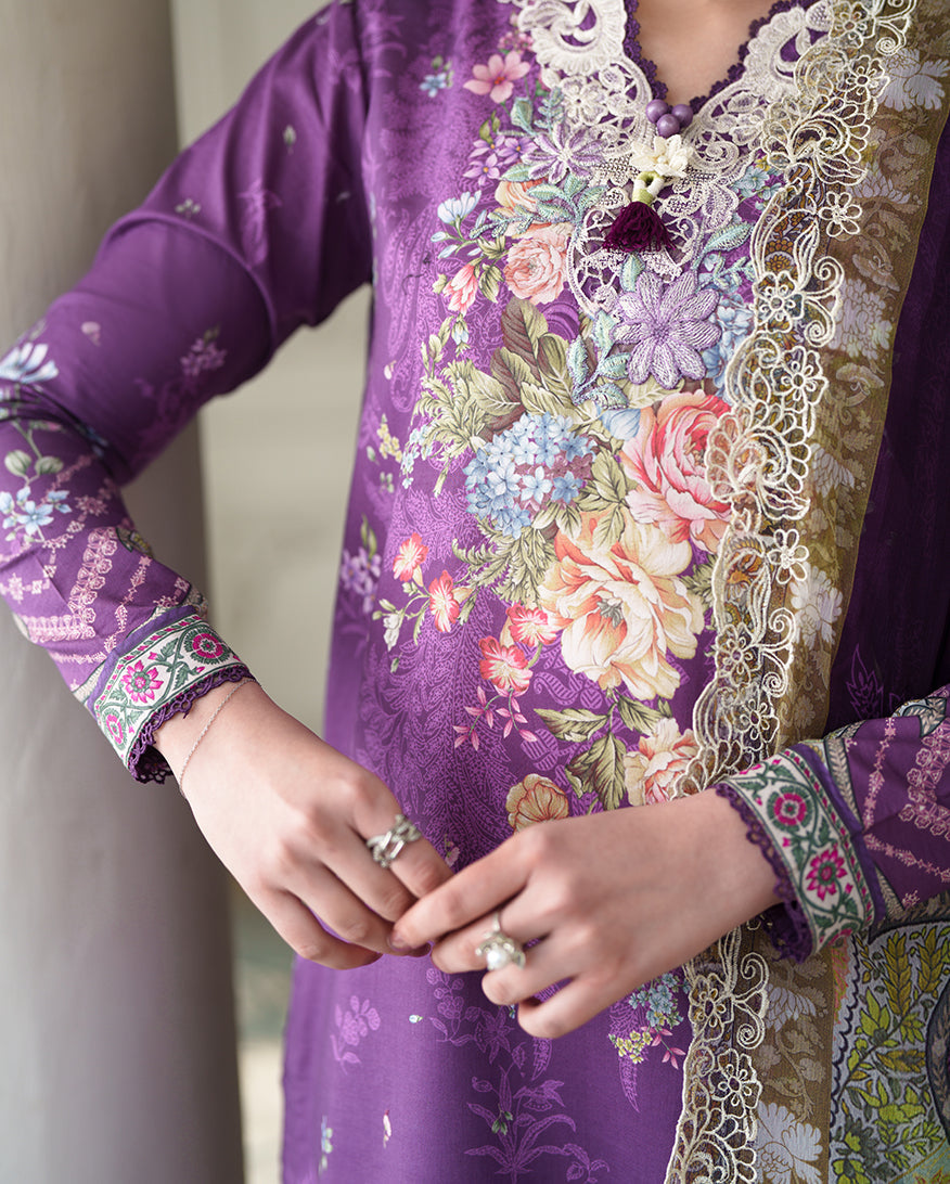 Petal Lullaby Organza Women Clothing - Roheenaz - 5