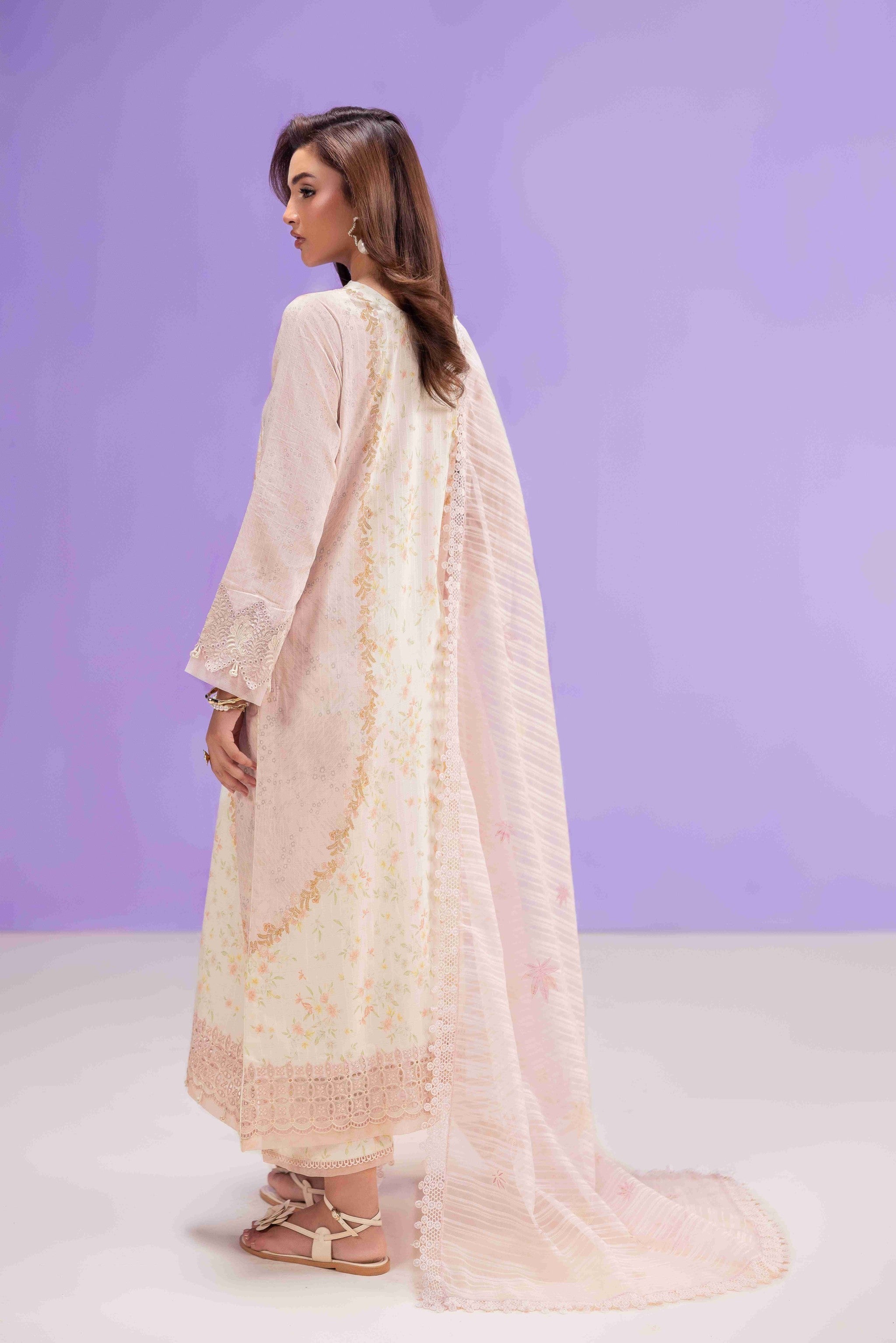 ZEMEL AP-05 Cotton Pakistani Summer Dresses - aabyaan - 2