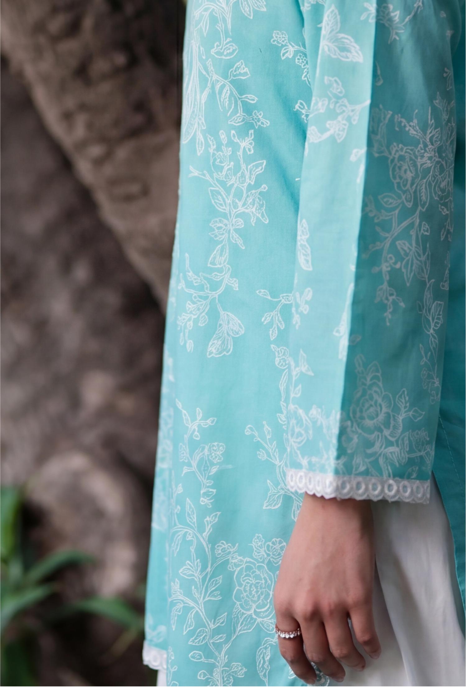 Plum Premium Fabric Pakistani Summer Dresses - Sahiba-clothing - 3
