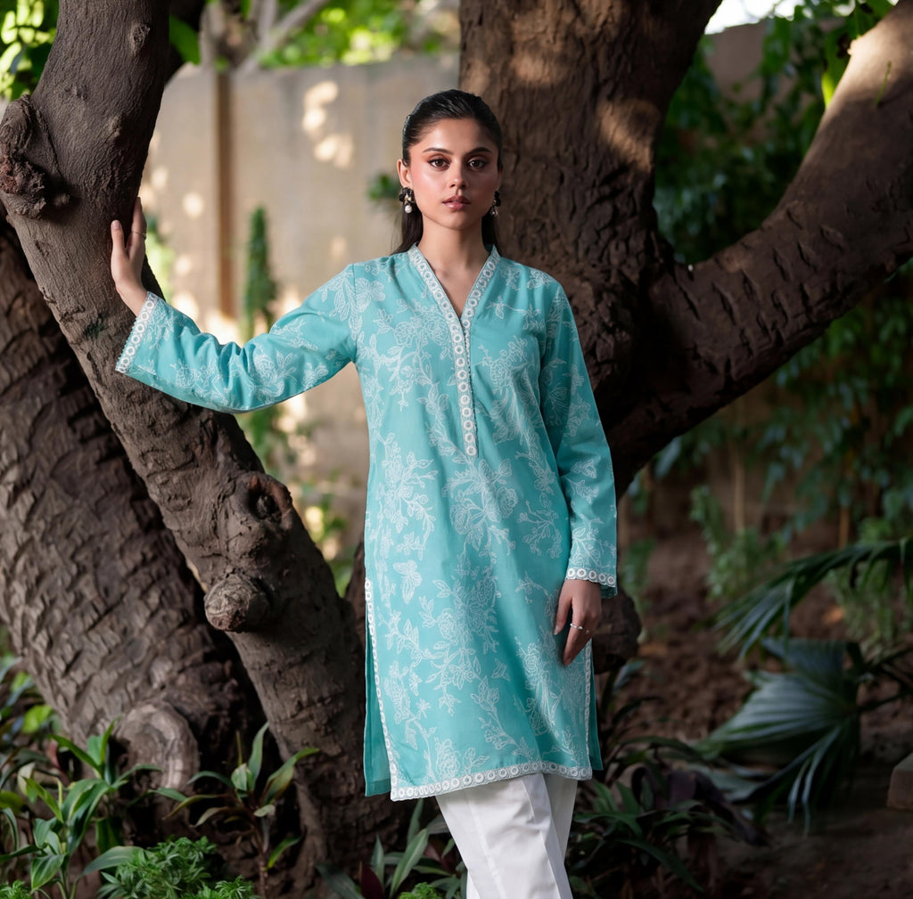 Plum Premium Fabric Pakistani Summer Dresses - Sahiba-clothing - 5