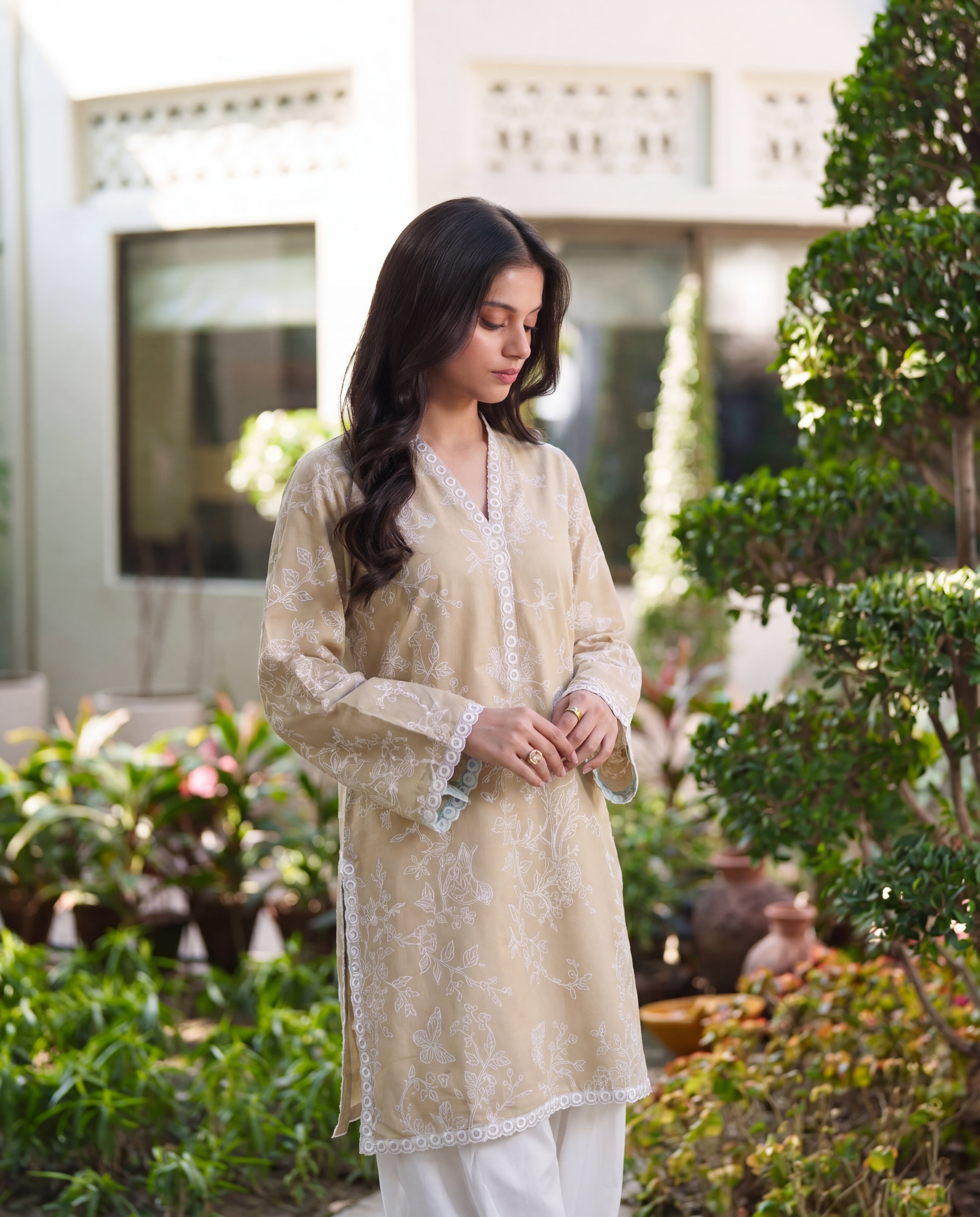 Plum Skin Premium Fabric Pakistani Summer Dresses - Sahiba-clothing - 6