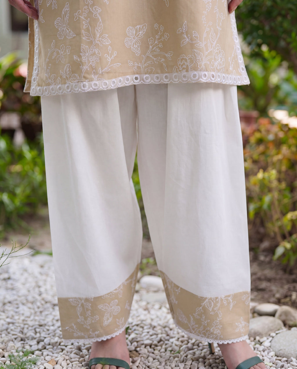 Plum Skin Premium Fabric Pakistani Summer Dresses - Sahiba-clothing - 5