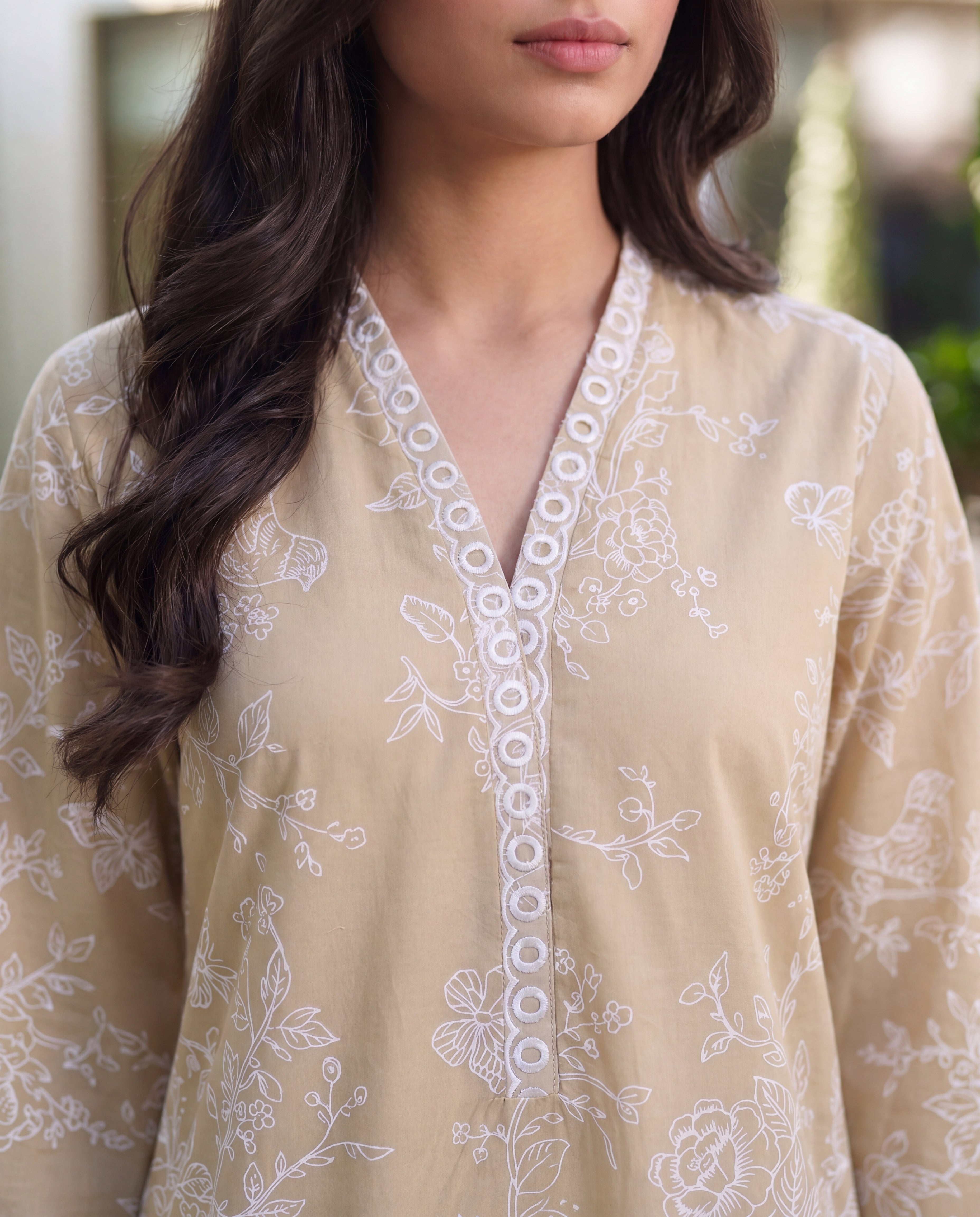 Plum Skin Premium Fabric Pakistani Summer Dresses - Sahiba-clothing - 3