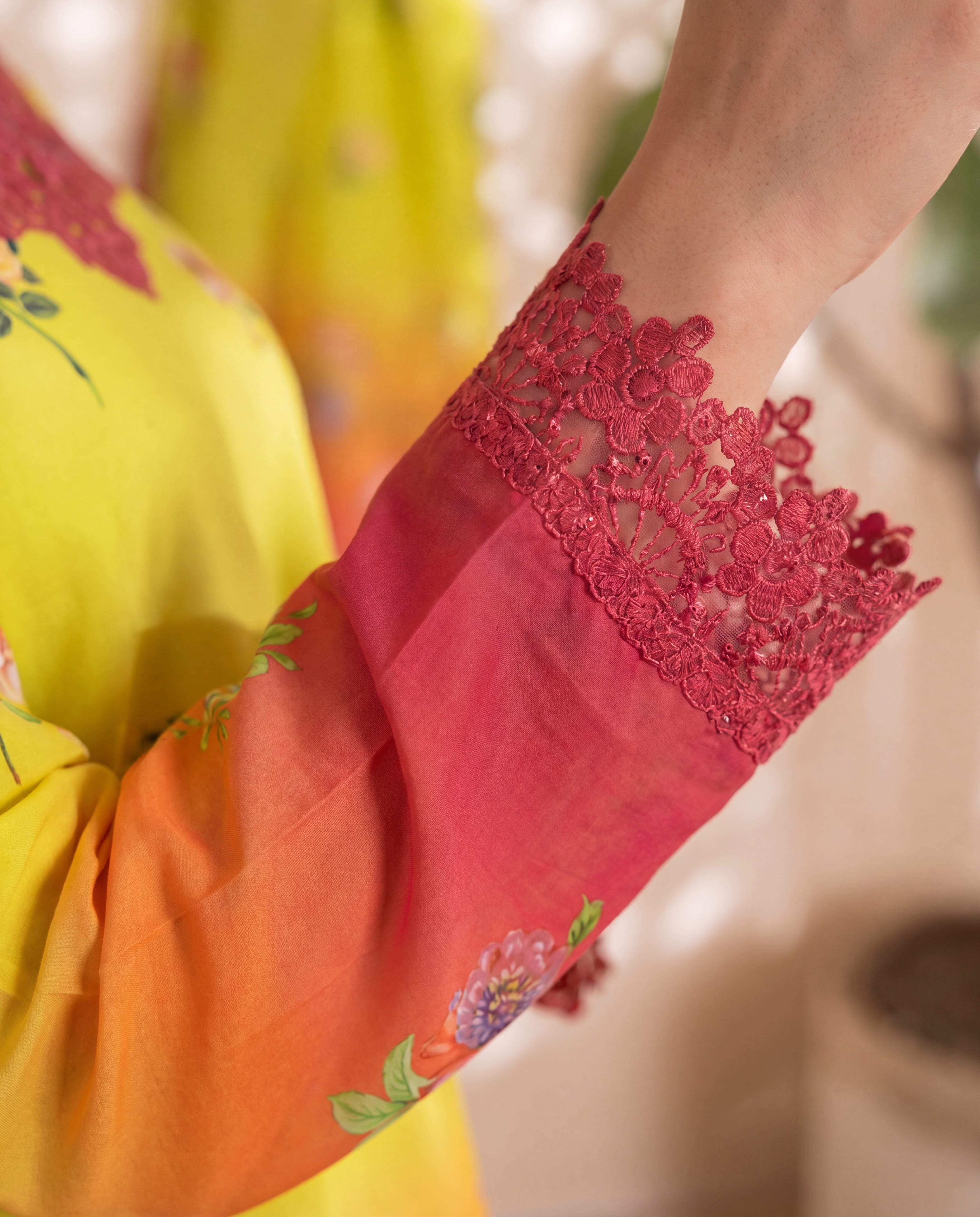 Plumeria Premium Fabric Pakistani Summer Dresses - Sahiba-clothing - 6