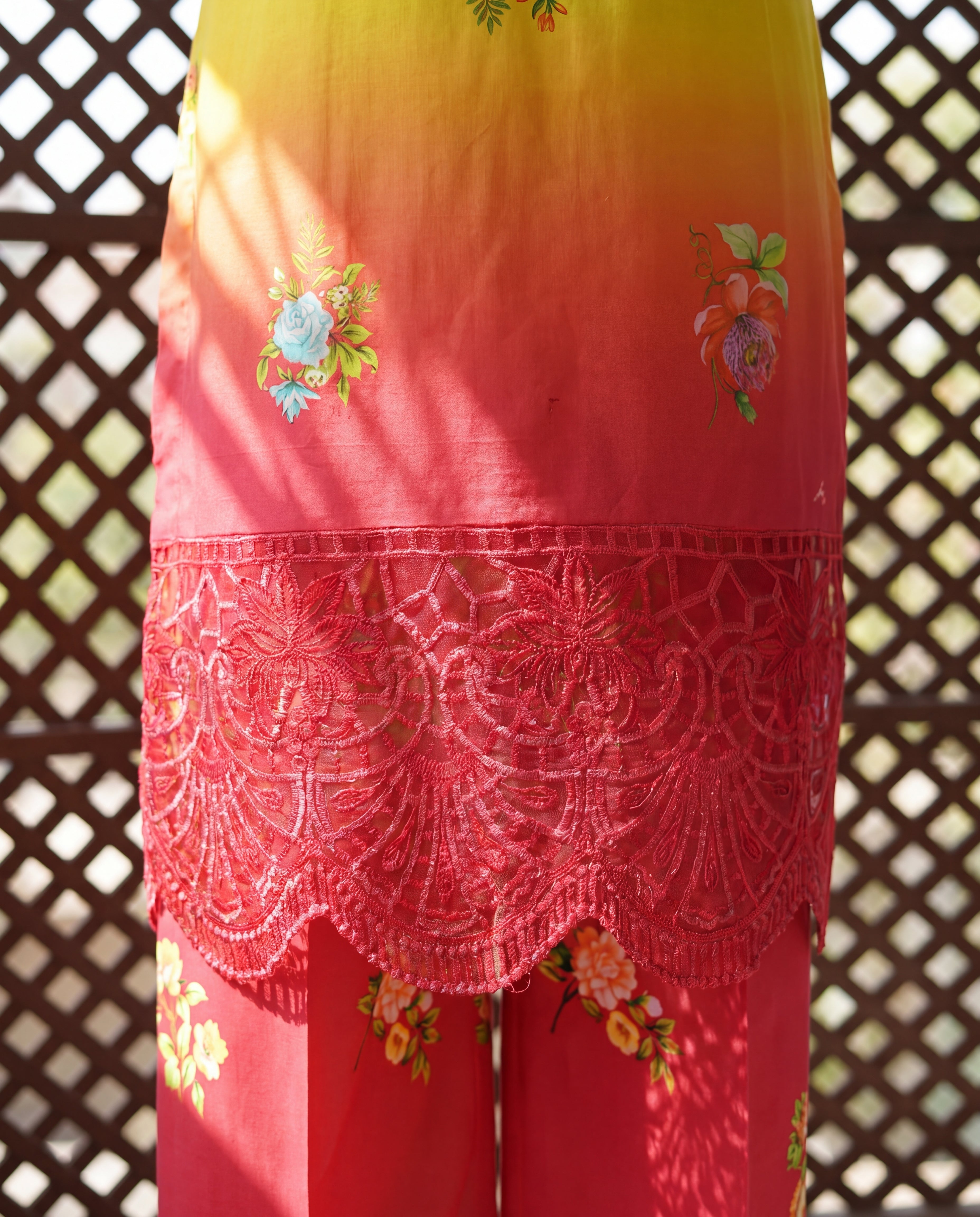 Plumeria Premium Fabric Pakistani Summer Dresses - Sahiba-clothing - 5