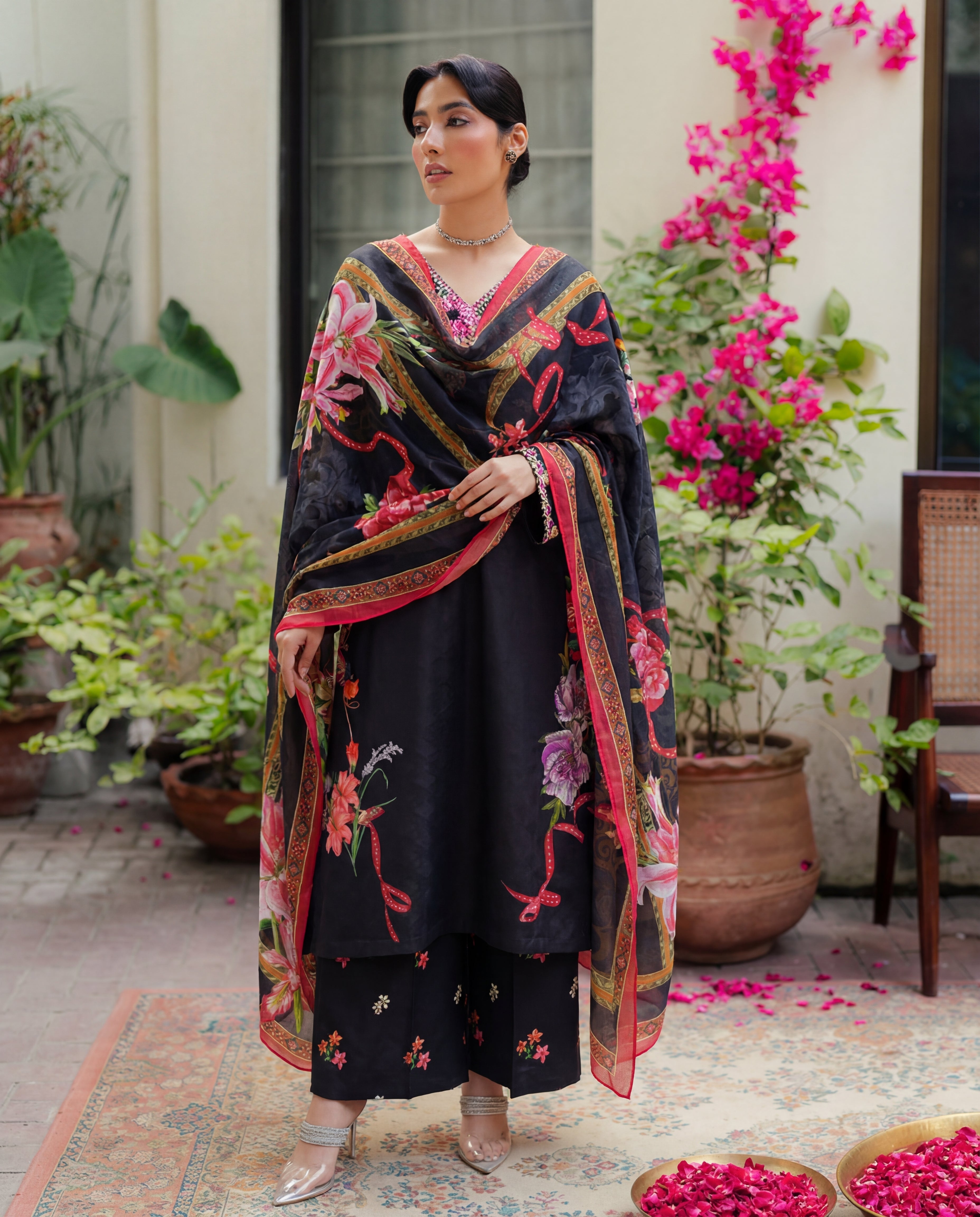Preety Premium Fabric Pakistani Summer Dresses - Sahiba-clothing - 3