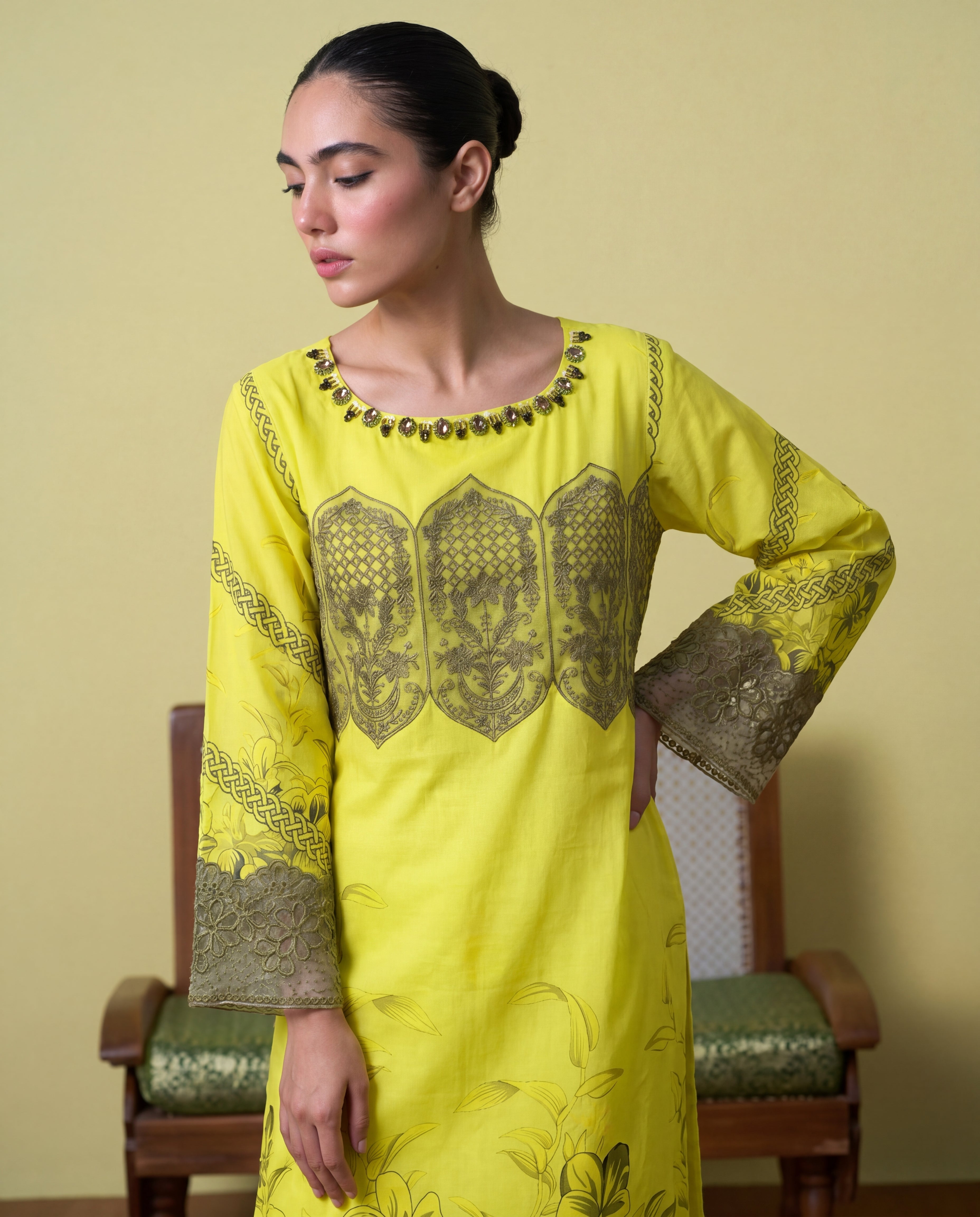 Primrose Premium Fabric Pakistani Summer Dresses - Sahiba-clothing - 2
