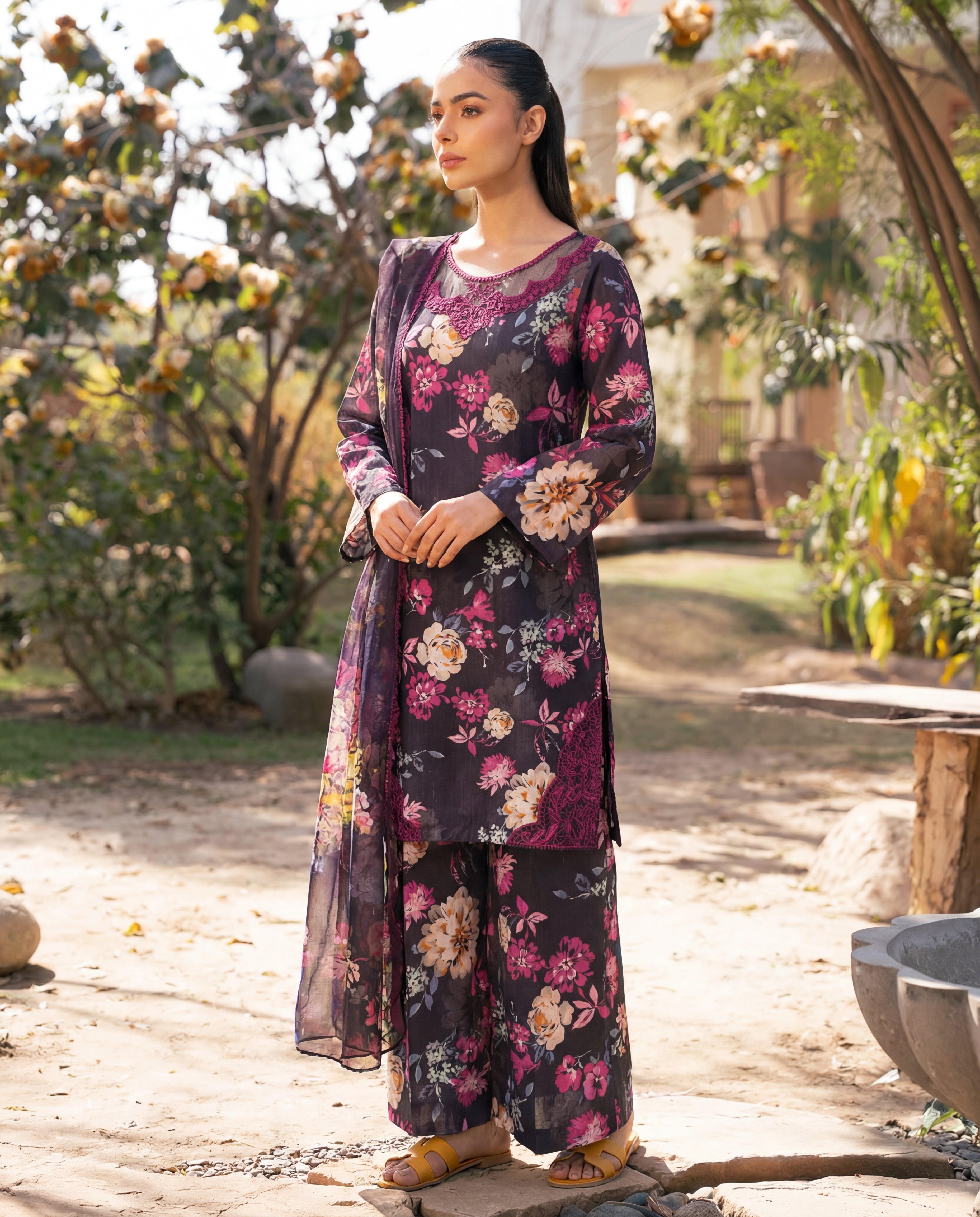 Rabeel Premium Fabric Pakistani Summer Dresses - Sahiba-clothing - 4