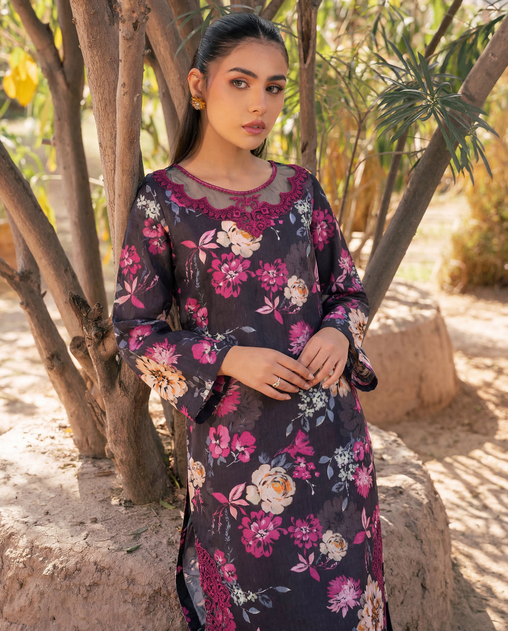 Rabeel Premium Fabric Pakistani Summer Dresses - Sahiba-clothing - 2