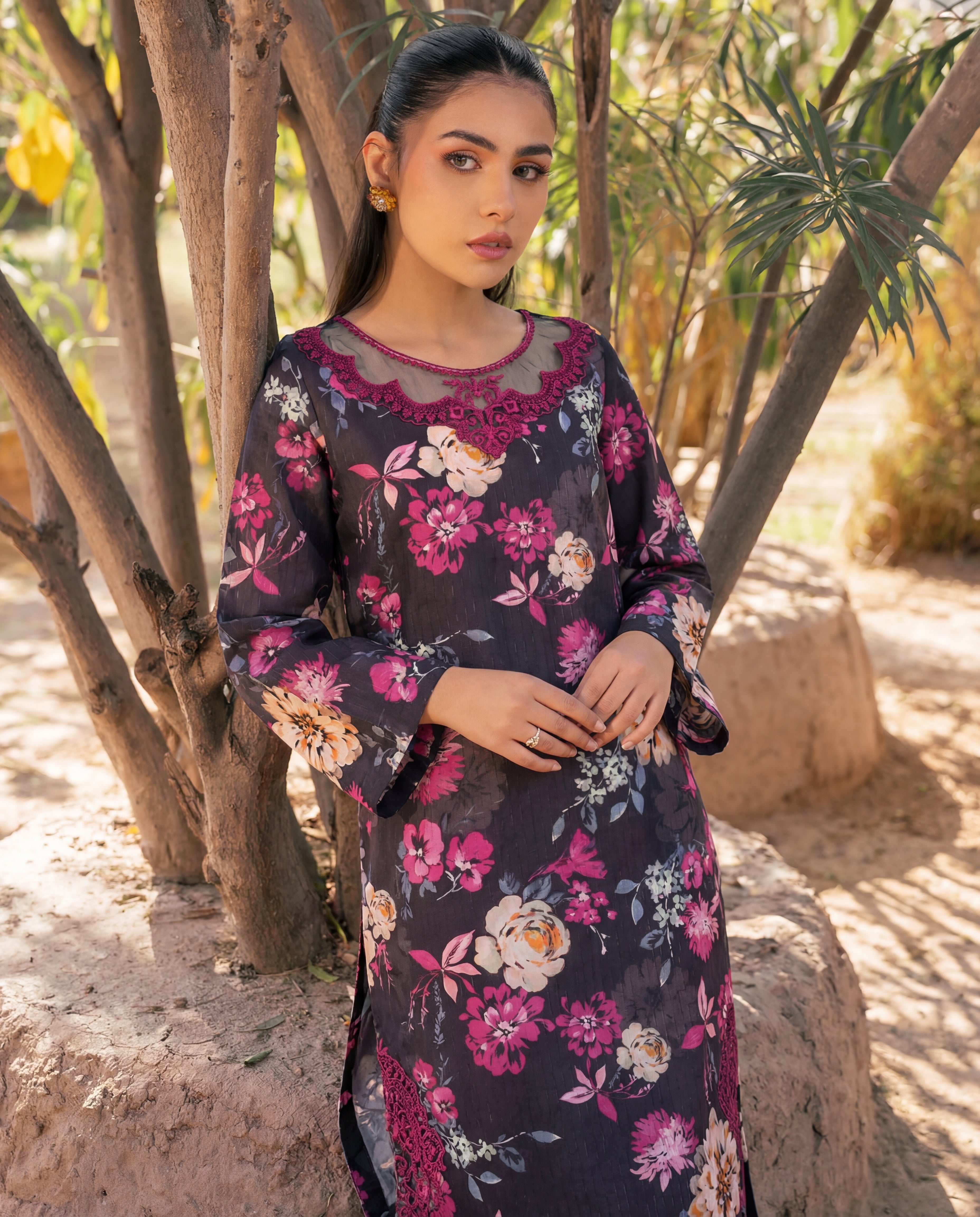 Rabeel Premium Fabric Pakistani Summer Dresses - Sahiba-clothing - 2