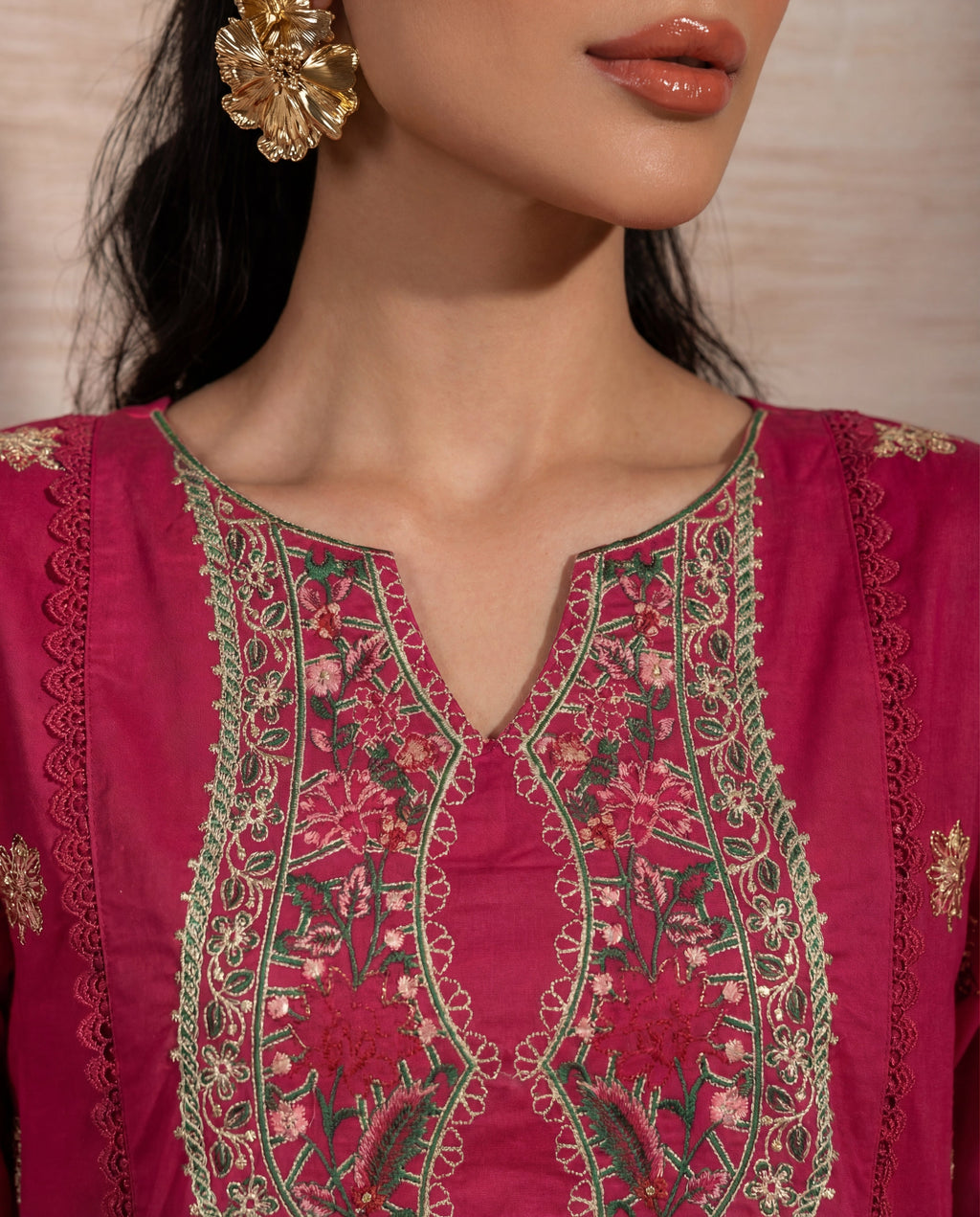 Rahiba Premium Fabric Pakistani Summer Dresses - Sahiba-clothing - 6