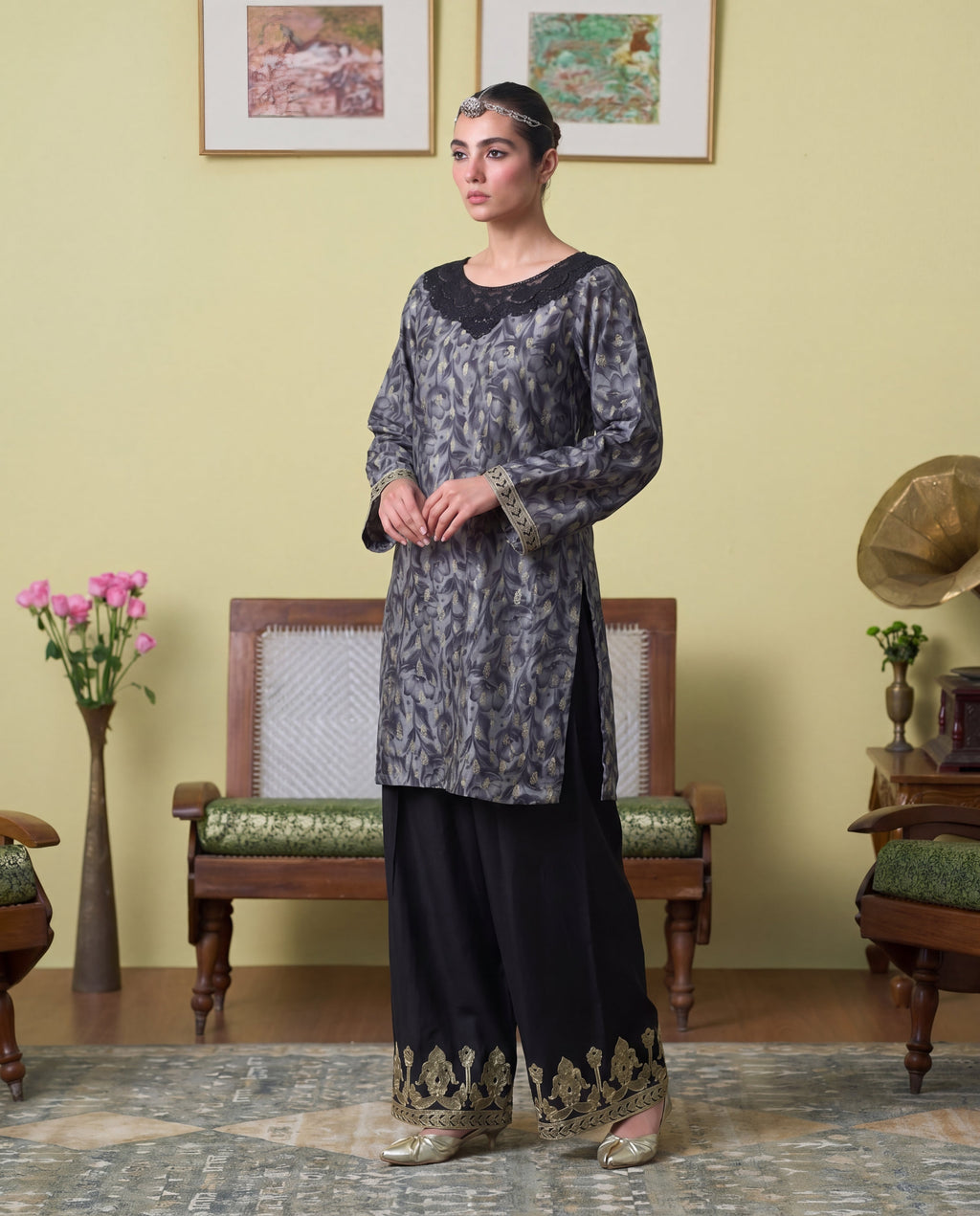 Regnant Premium Fabric Pakistani Summer Dresses - Sahiba-clothing - 7