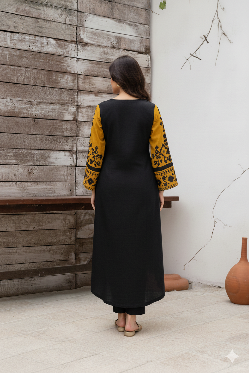 Rimaya Premium Fabric Pakistani Winter Dresses - Sahiba-clothing - 4