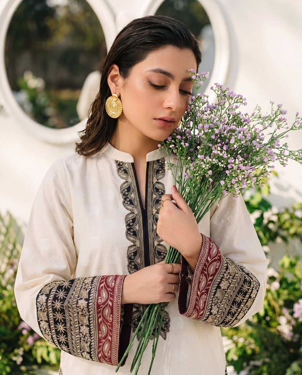 Riwaayat Premium Fabric Pakistani Summer Dresses - Sahiba-clothing - 7