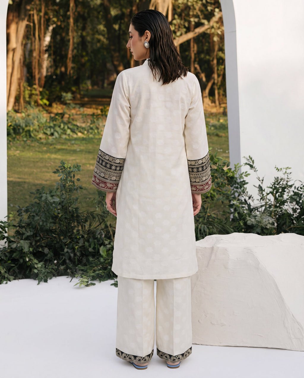 Riwaayat Premium Fabric Pakistani Summer Dresses - Sahiba-clothing - 6