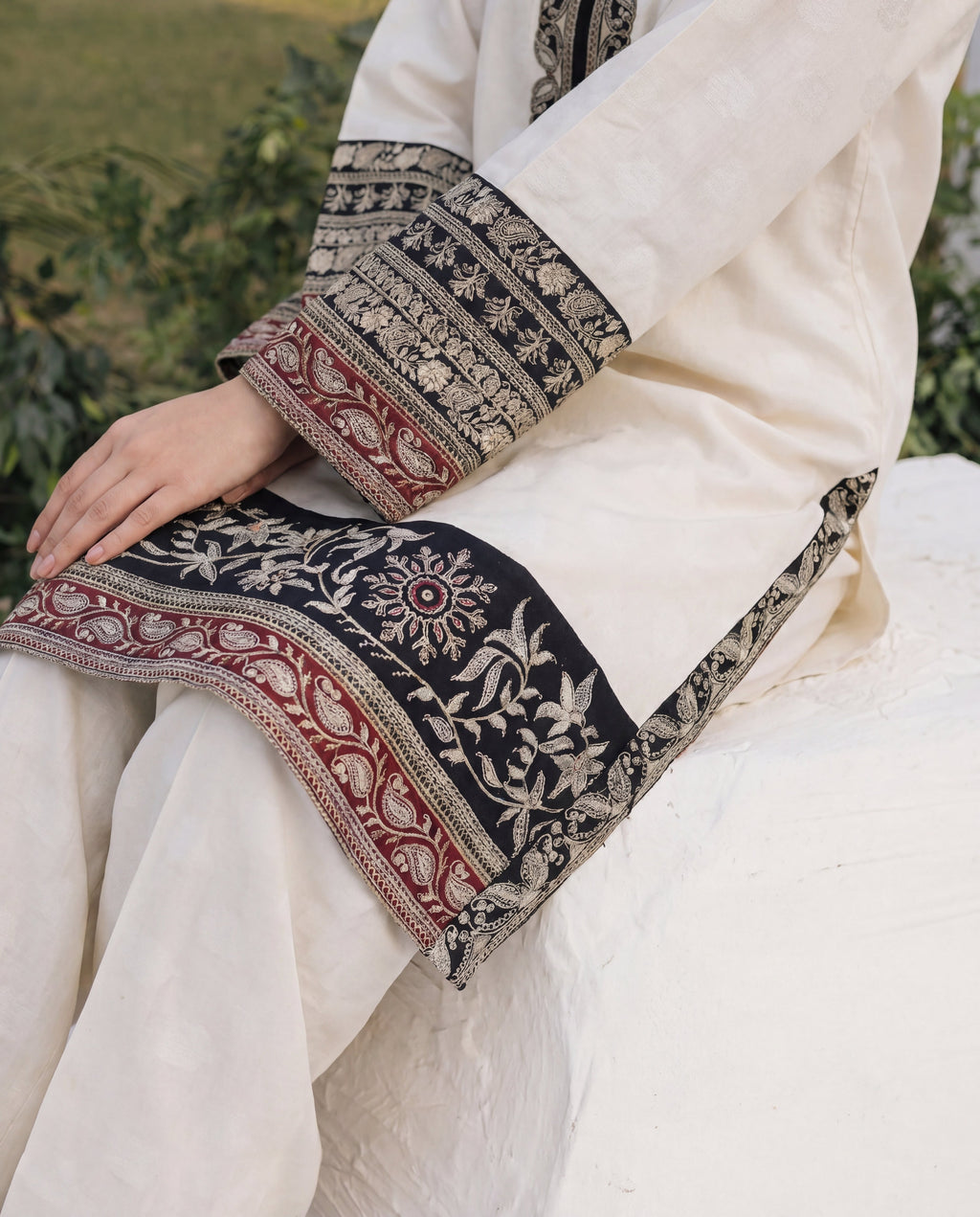 Riwaayat Premium Fabric Pakistani Summer Dresses - Sahiba-clothing - 4