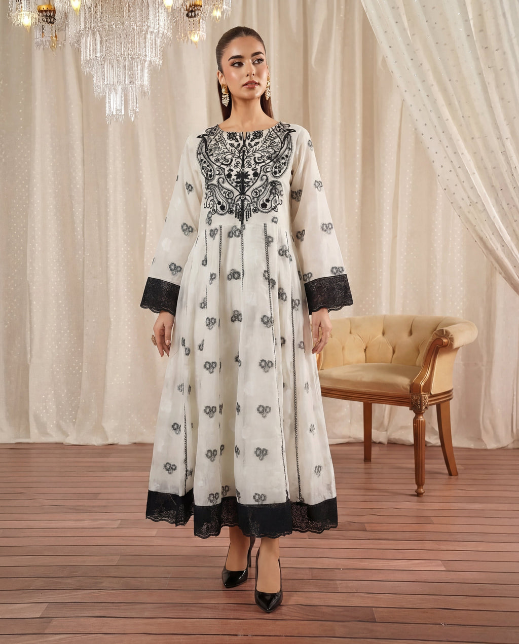 Rosea Premium Fabric Pakistani Summer Dresses - Sahiba-clothing - 1