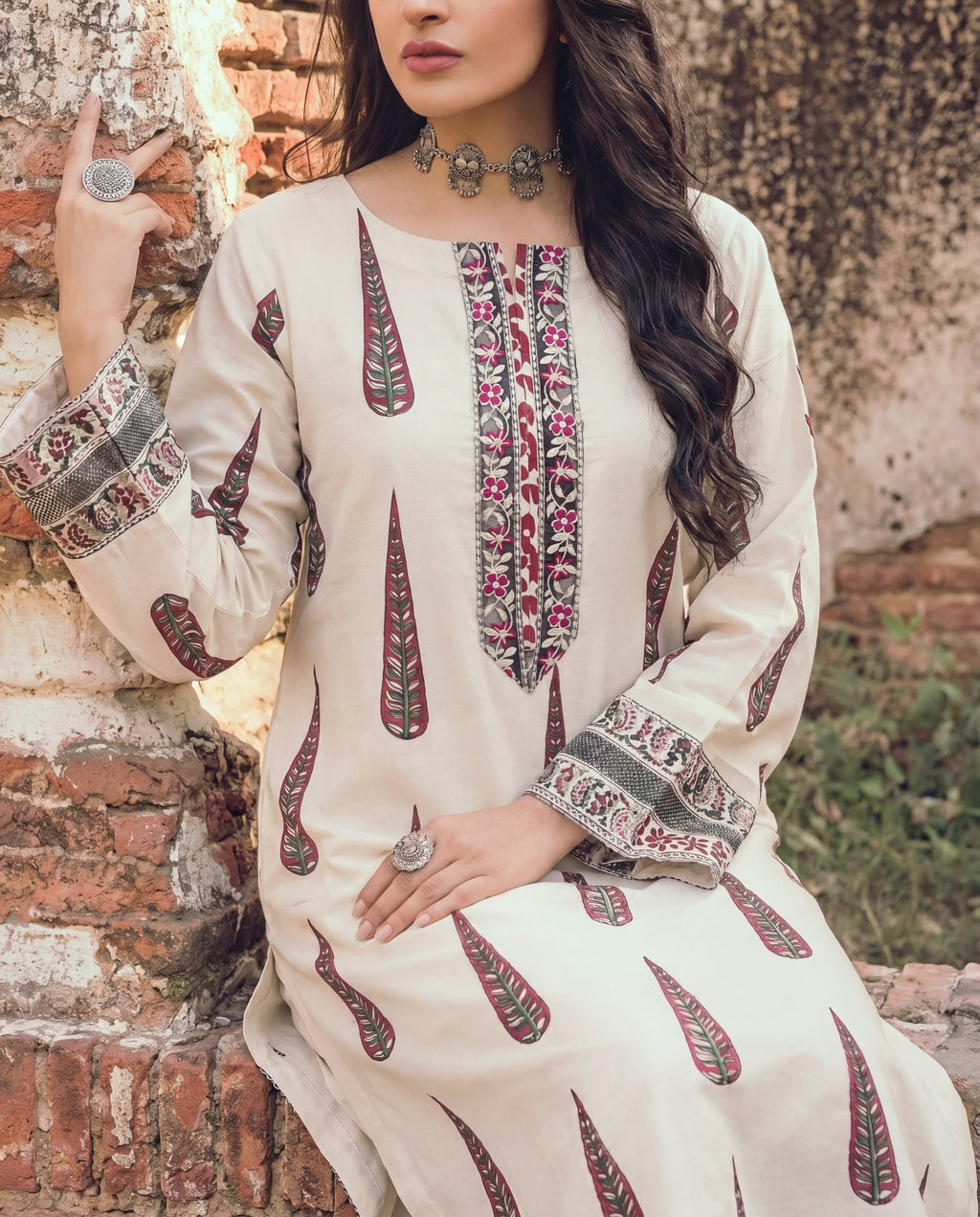 Royanna Premium Fabric Pakistani Summer Dresses - Sahiba-clothing - 2