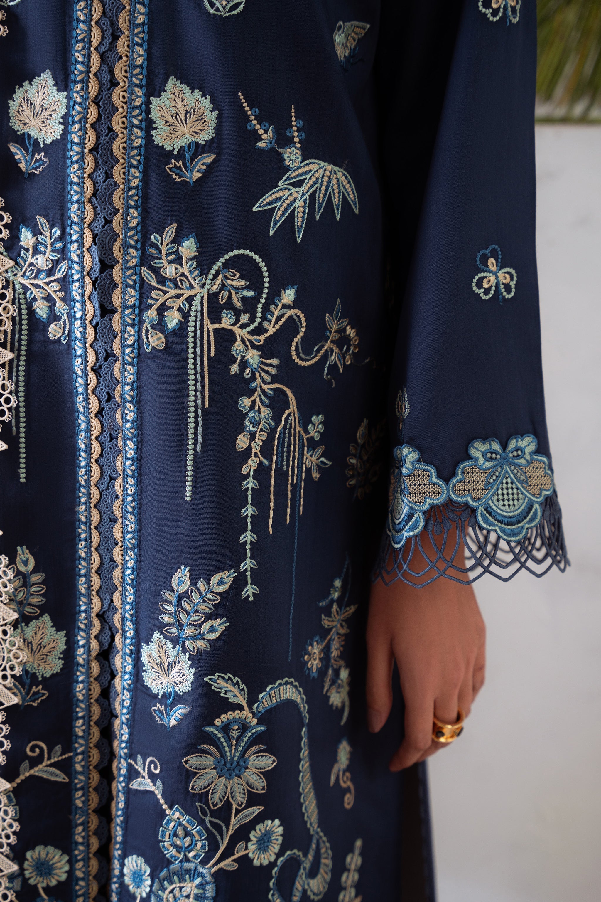 RUHAB (AV-08) Jacquard Pakistani Summer Dresses - aabyaan - 5