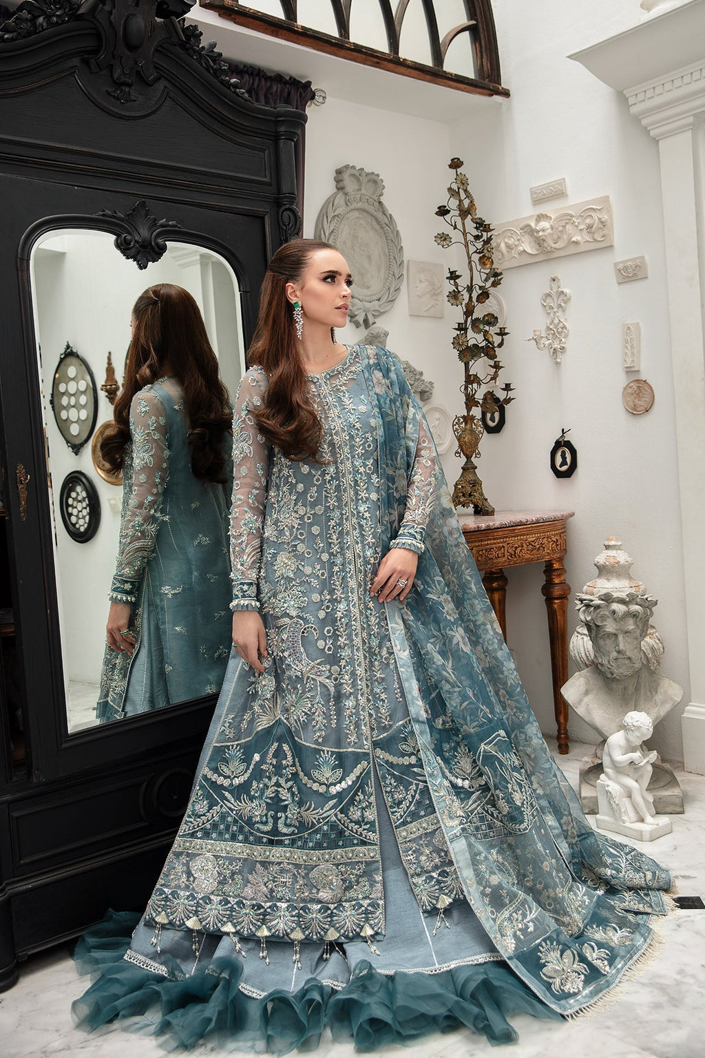 Ambrosia Embroidered Pakistani Dress