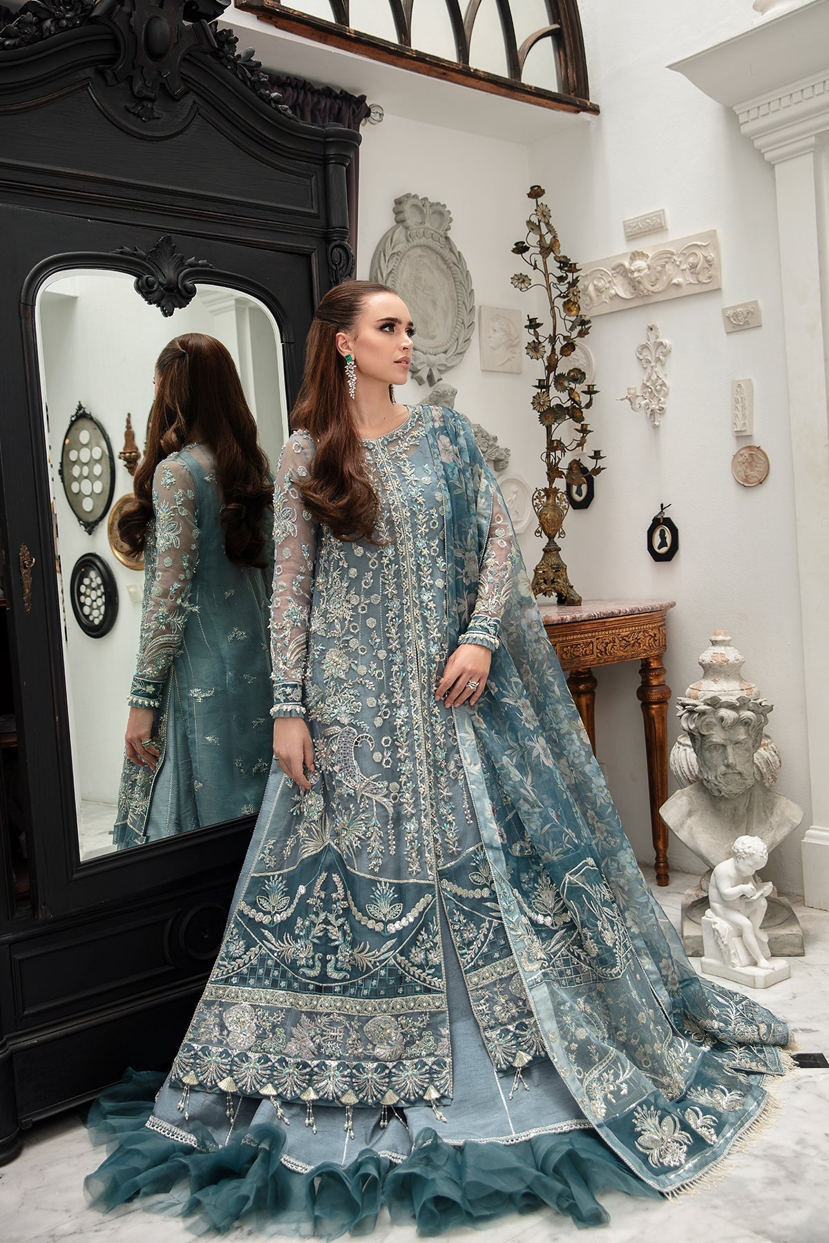 Ambrosia Embroidered Pakistani Dress