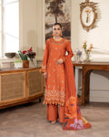SUNSET CITRUS - NP 07 Embroidered Pakistani Dress
