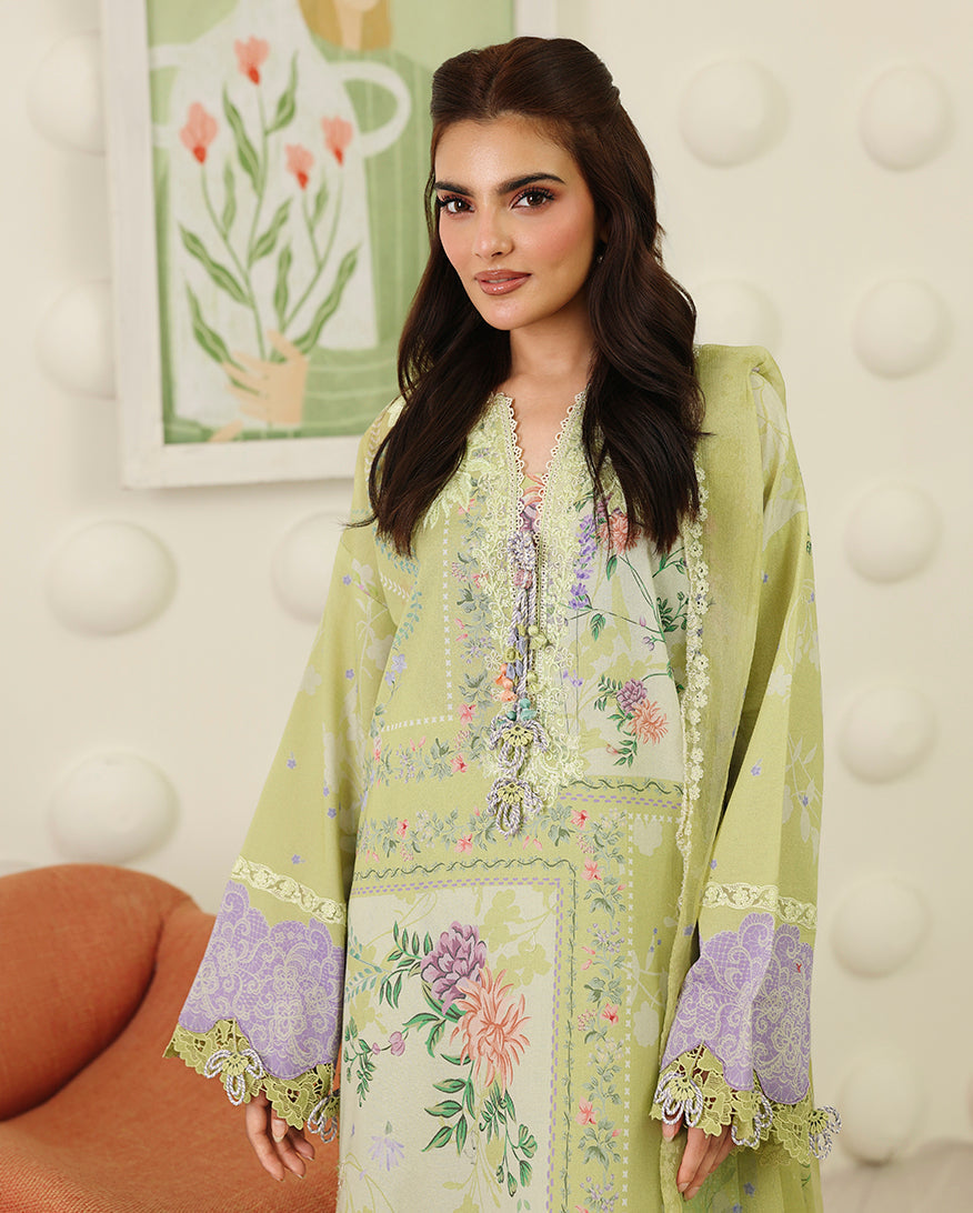 Sage Botanica Organza Women Clothing - Roheenaz - 2