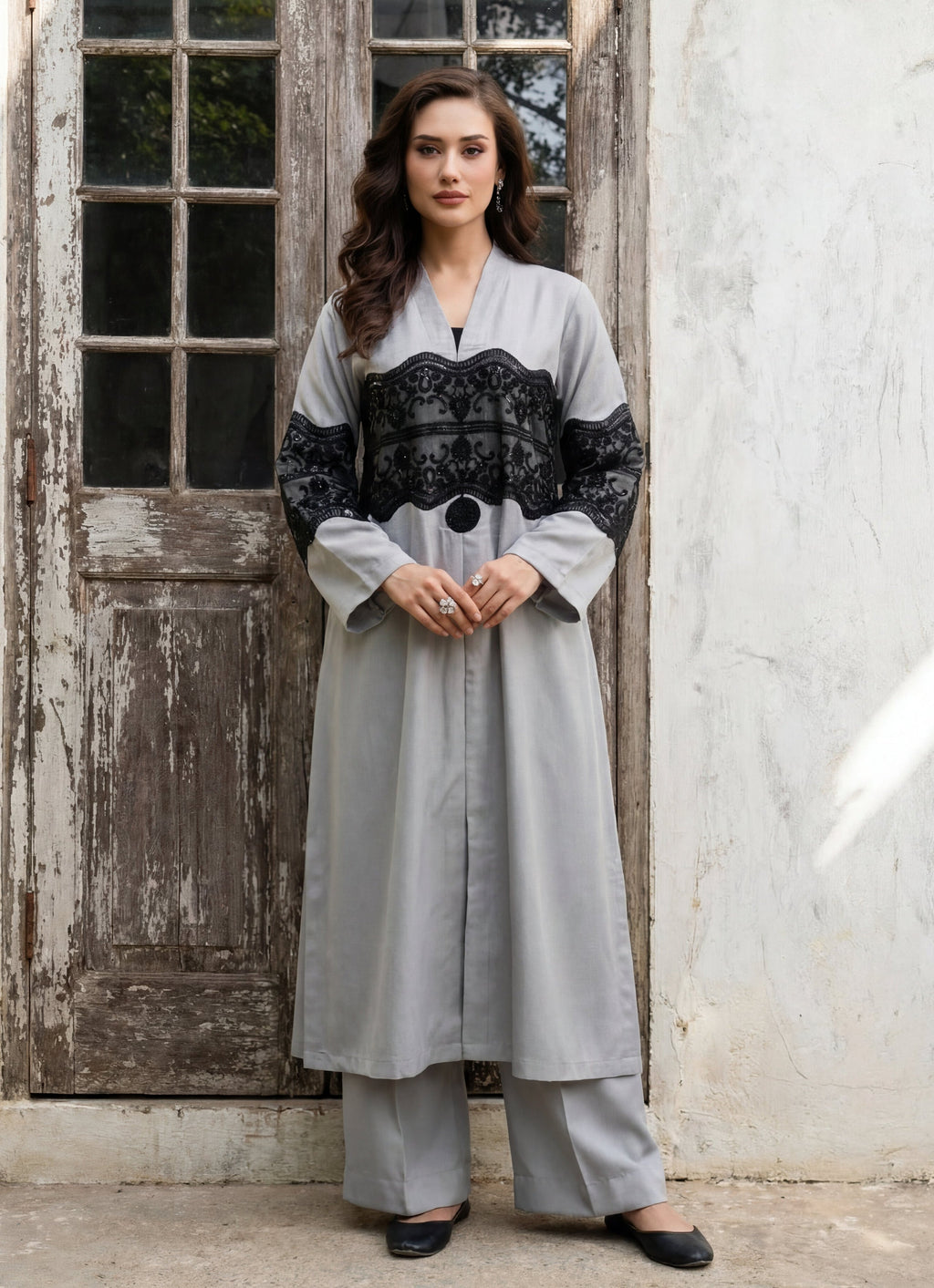 Sareena Premium Fabric Pakistani Winter Dresses - Sahiba-clothing - 1