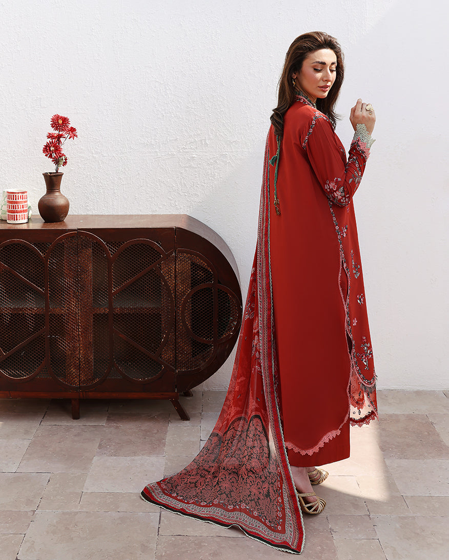 Serene Bloom Organza Women Clothing - Roheenaz - 2