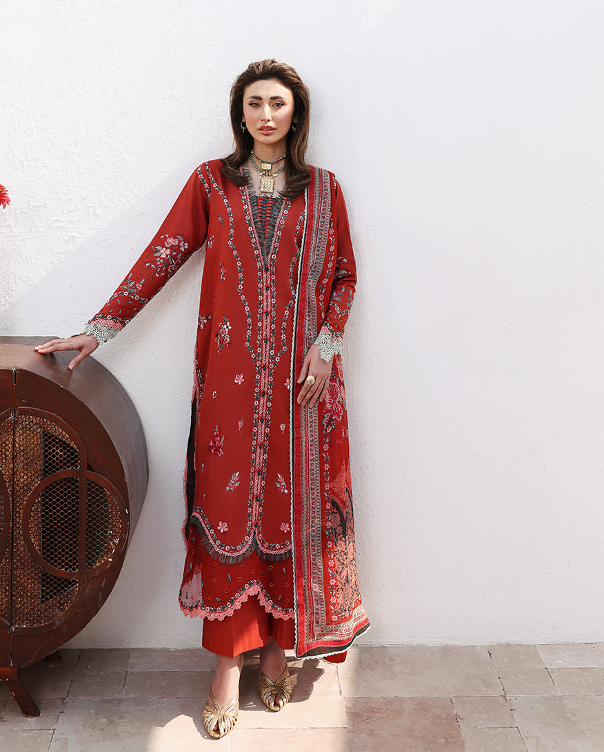 Serene Bloom Organza Women Clothing - Roheenaz - 1
